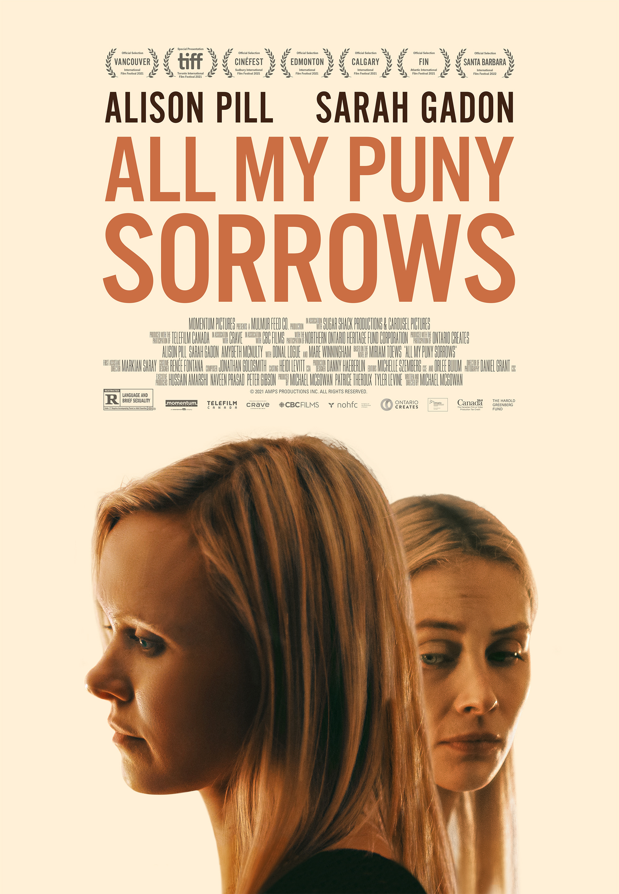 Mega Sized Movie Poster Image for All My Puny Sorrows 
