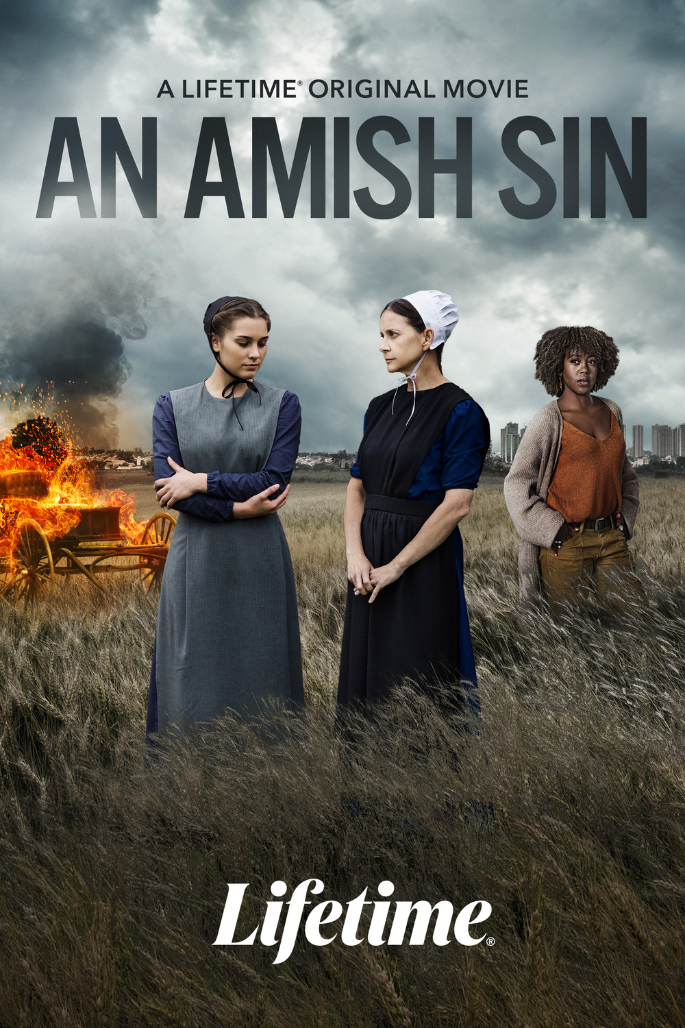 Extra Large Movie Poster Image for An Amish Sin 