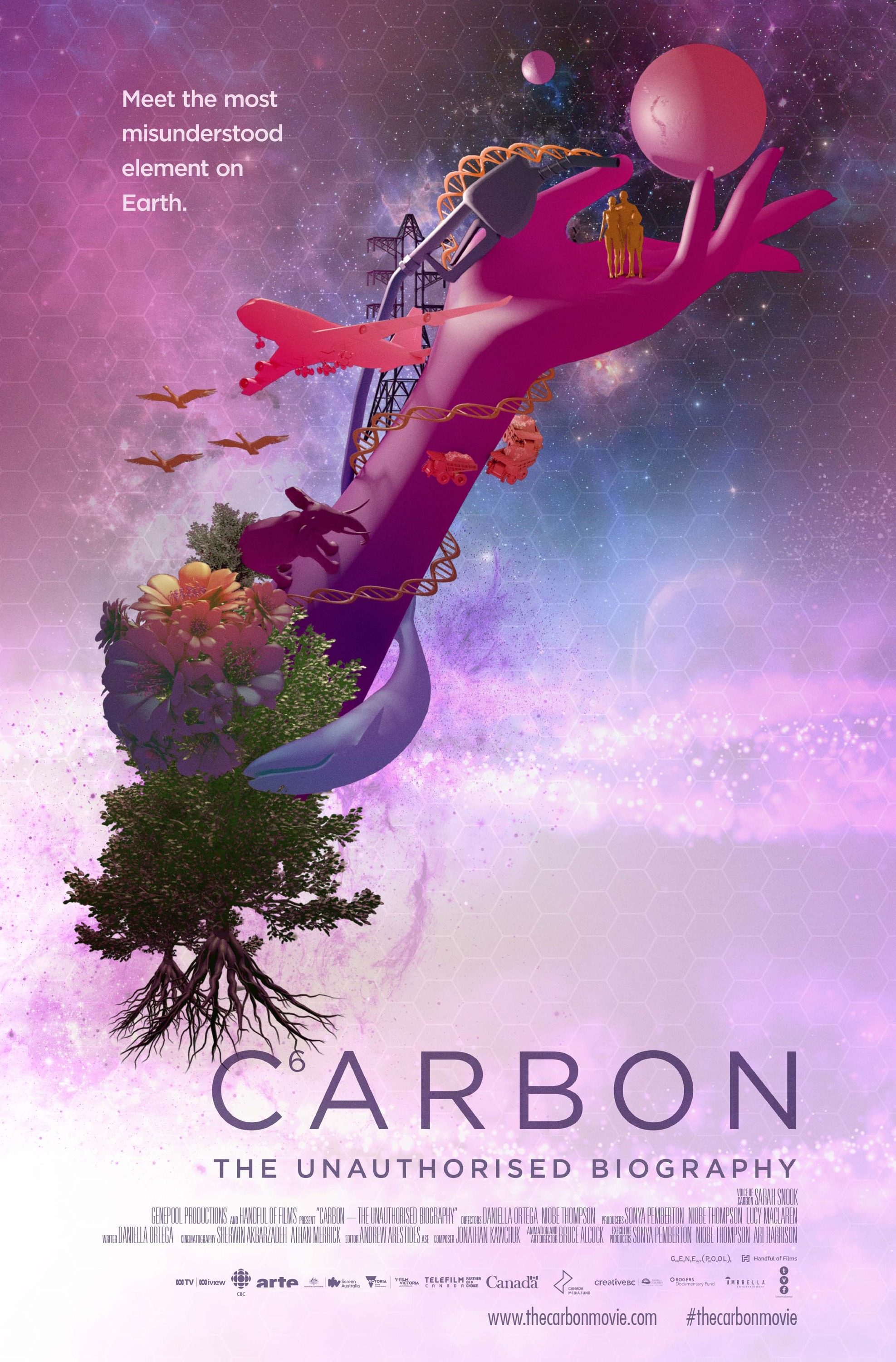 Mega Sized Movie Poster Image for Carbon - The Unauthorised Biography 