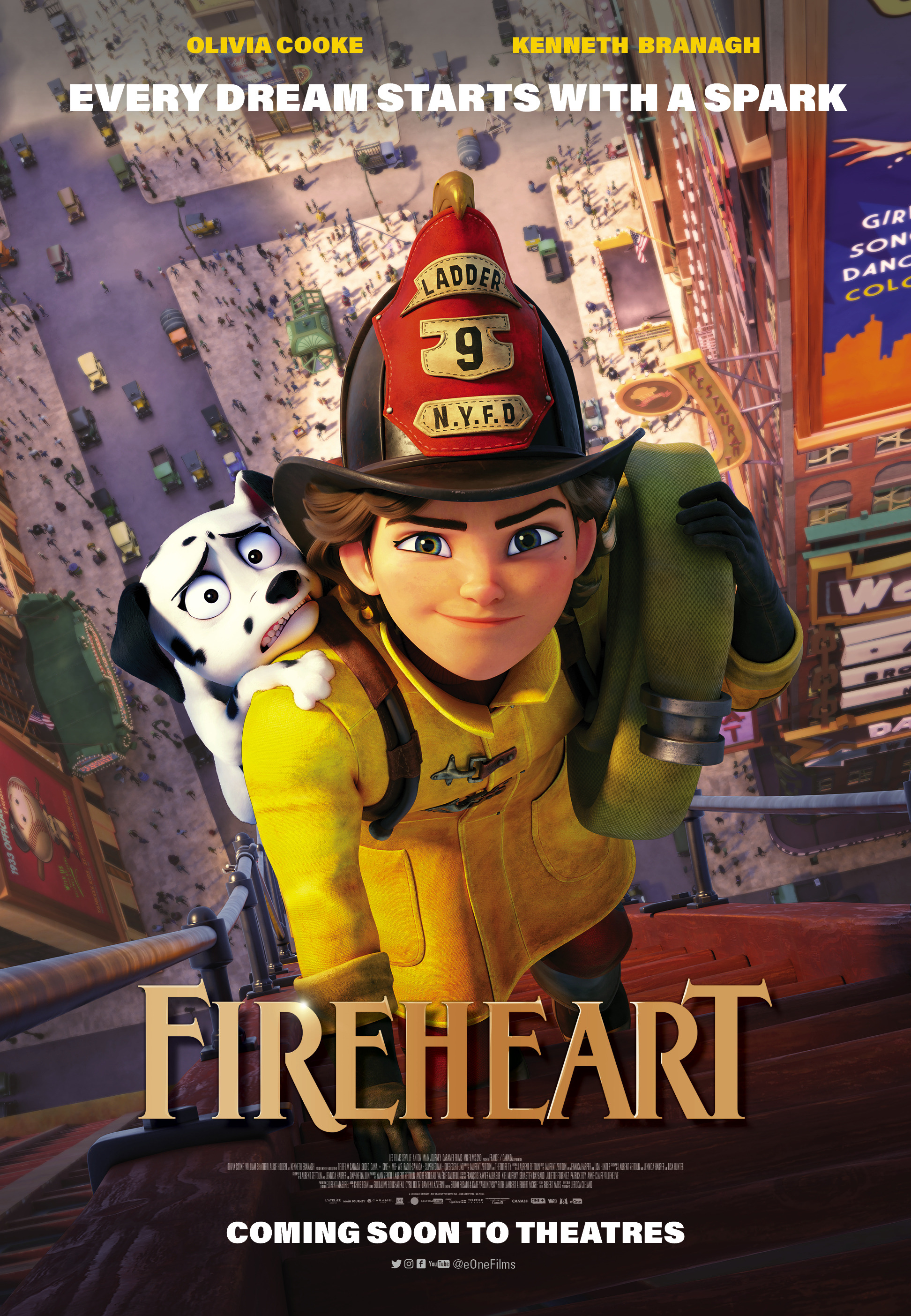 Mega Sized Movie Poster Image for Fireheart (#1 of 2)