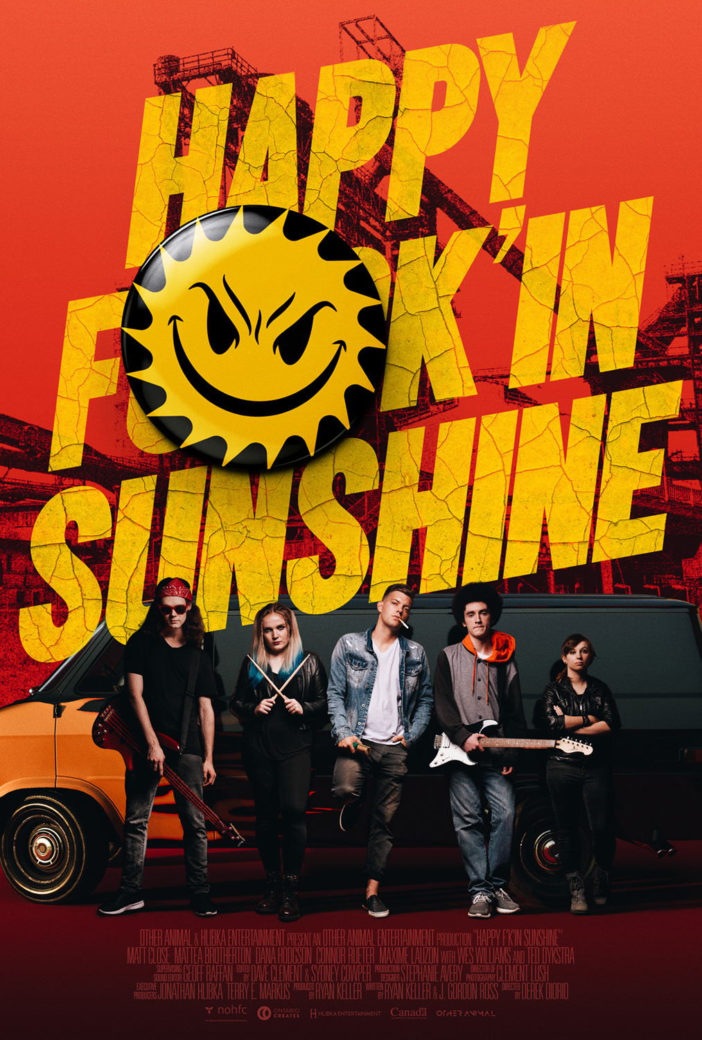 Extra Large Movie Poster Image for Happy F'K'IN Sunshine 