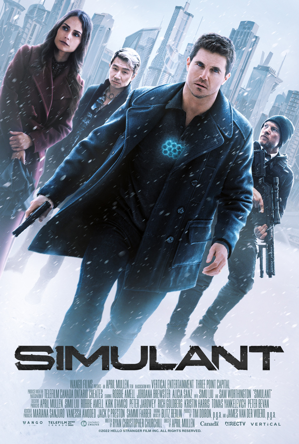 Extra Large Movie Poster Image for Simulant (#3 of 4)