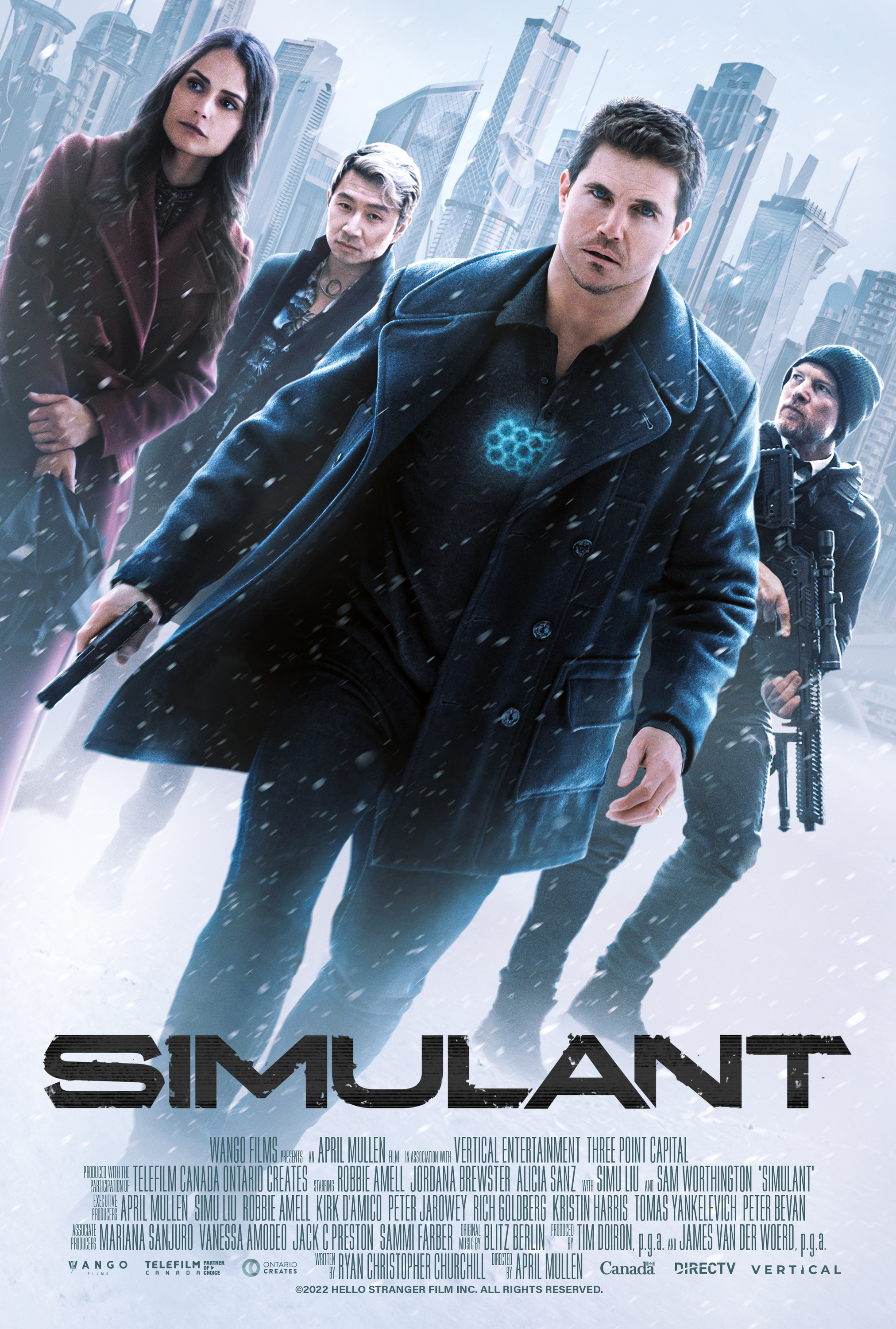 Mega Sized Movie Poster Image for Simulant (#3 of 4)