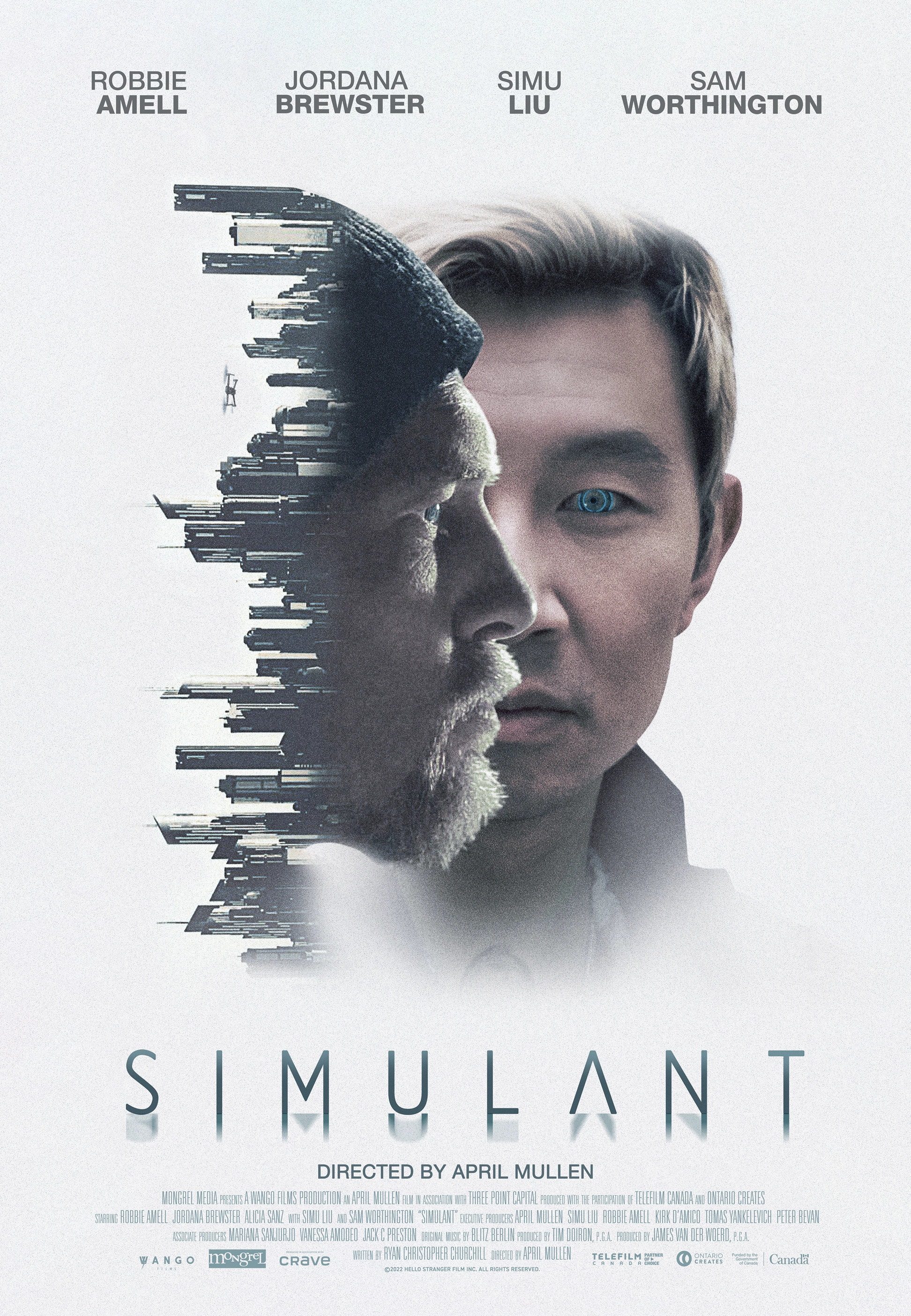 Mega Sized Movie Poster Image for Simulant (#1 of 4)