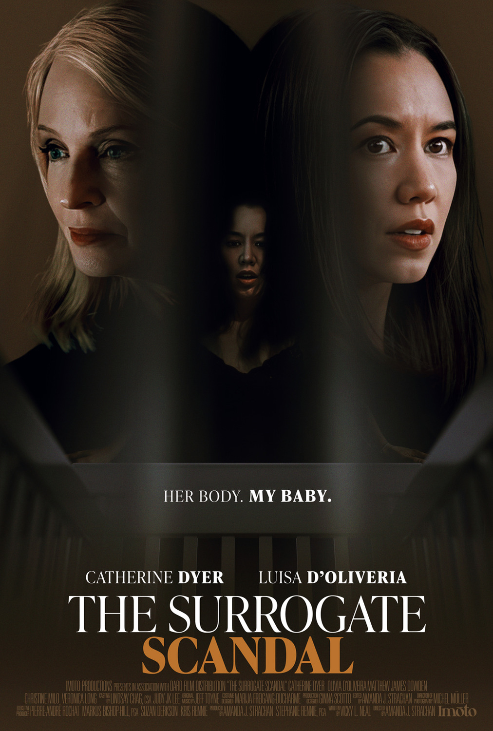 Extra Large Movie Poster Image for The Surrogate Scandal 