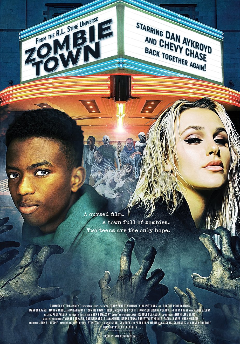 Extra Large Movie Poster Image for Zombie Town (#1 of 3)