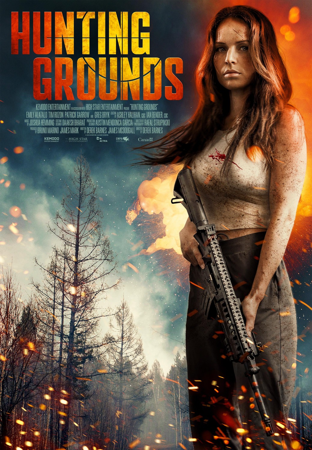 Extra Large Movie Poster Image for Hunting Grounds 