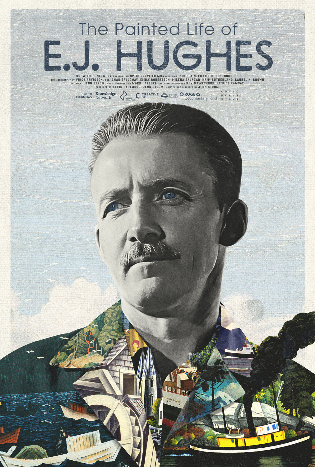 Extra Large Movie Poster Image for The Painted Life of E.J. Hughes 