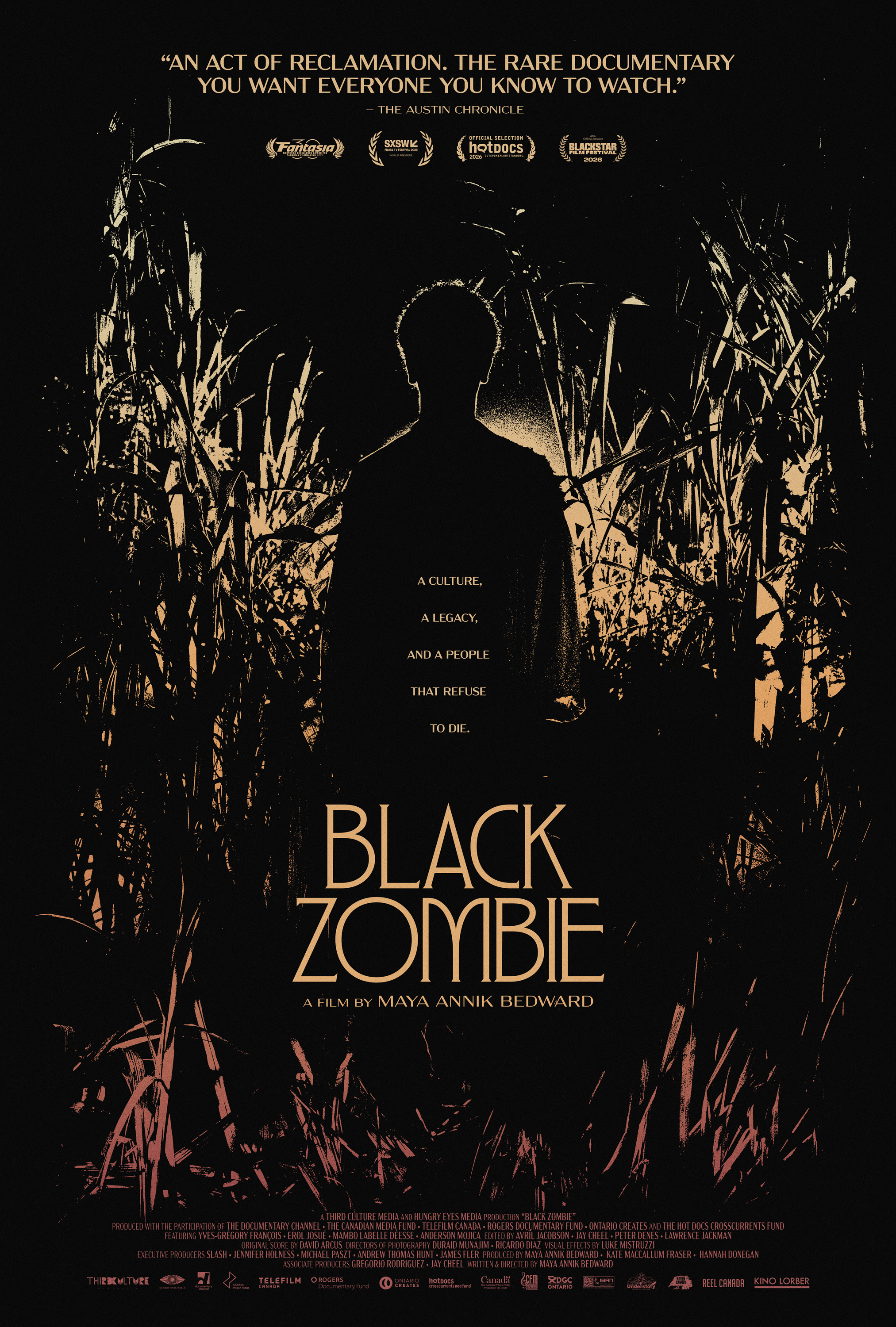 Mega Sized Movie Poster Image for Black Zombie 