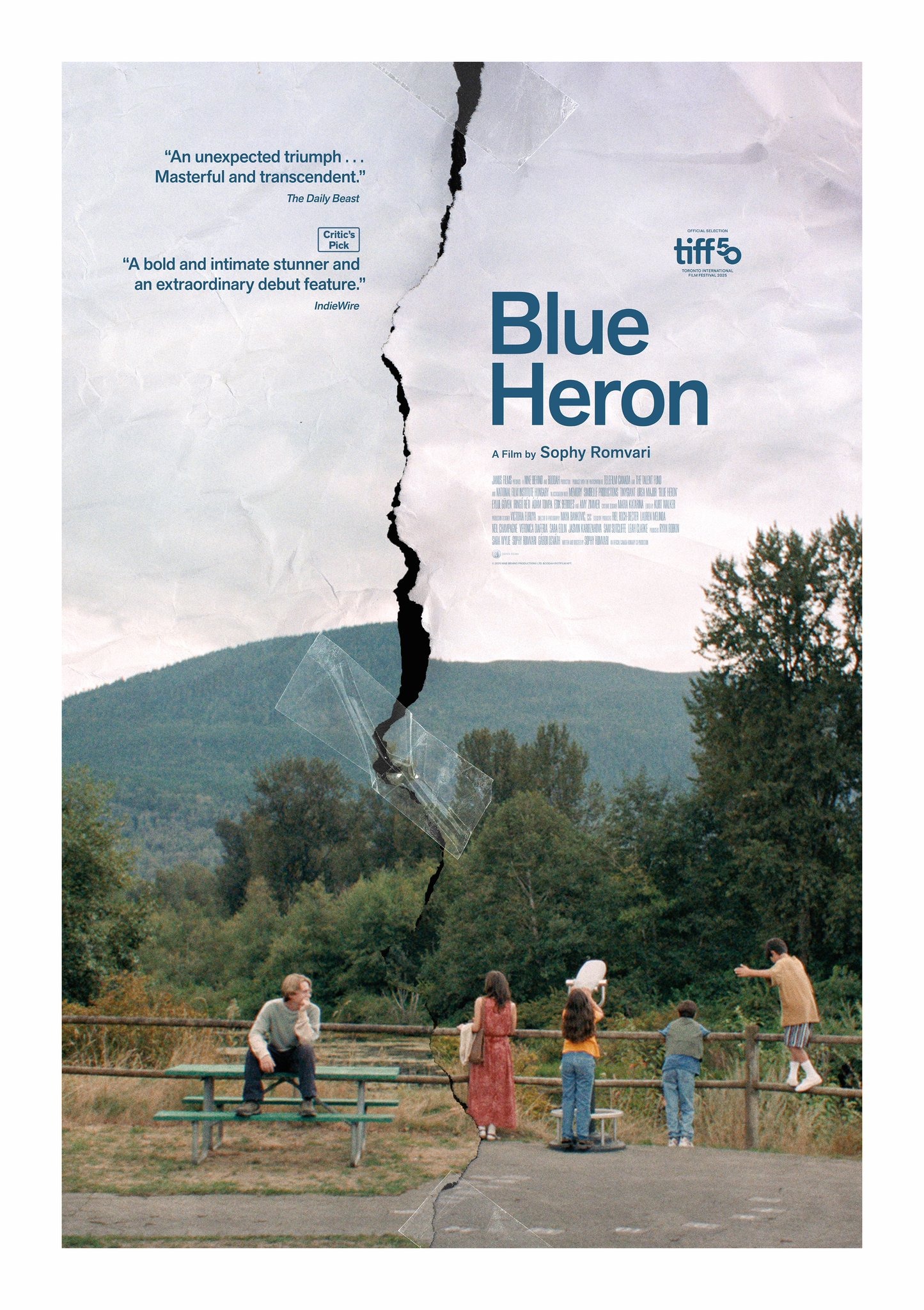 Mega Sized Movie Poster Image for Blue Heron 