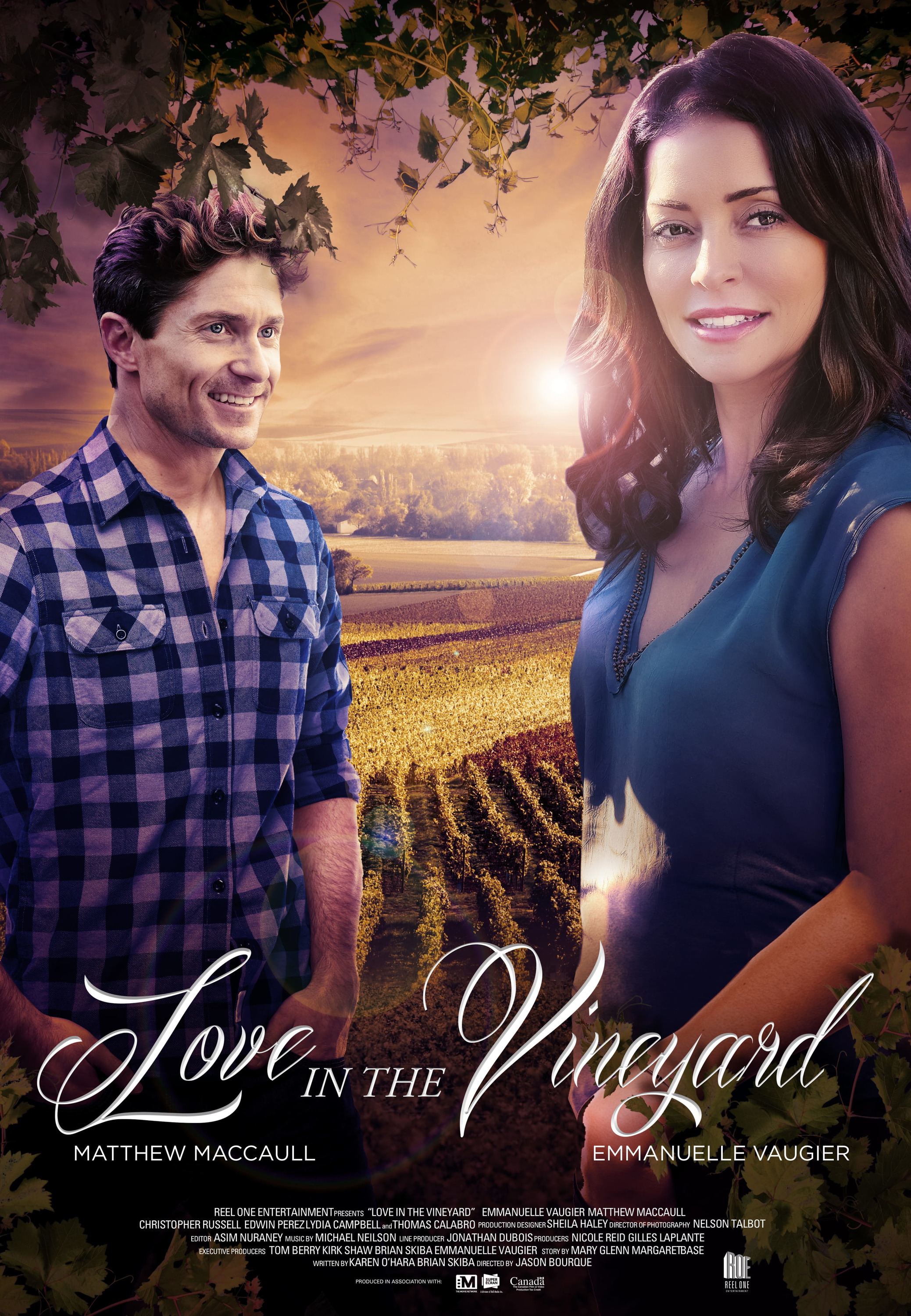 Mega Sized TV Poster Image for Love in the Vineyard 