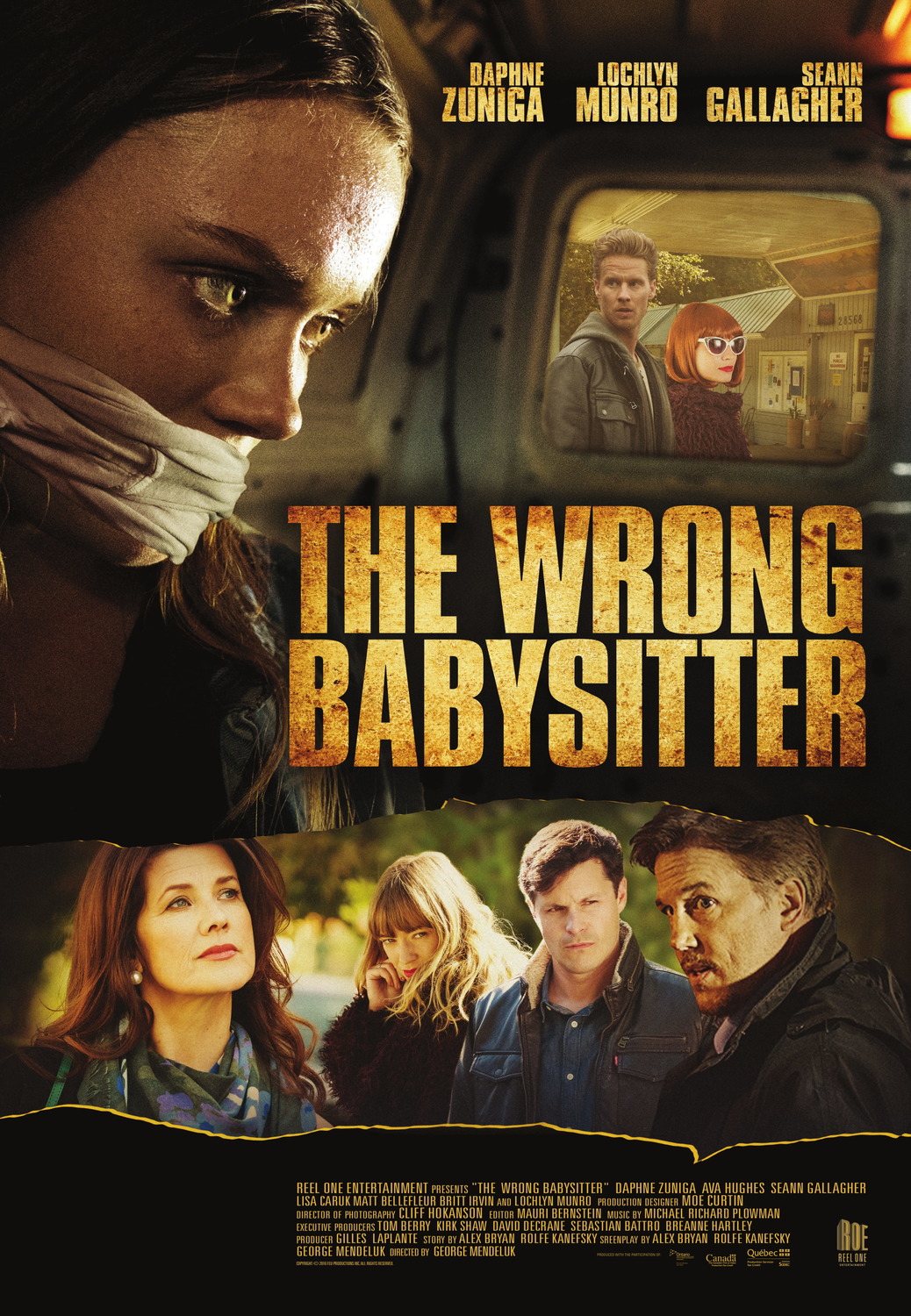 Extra Large Movie Poster Image for The Wrong Babysitter 