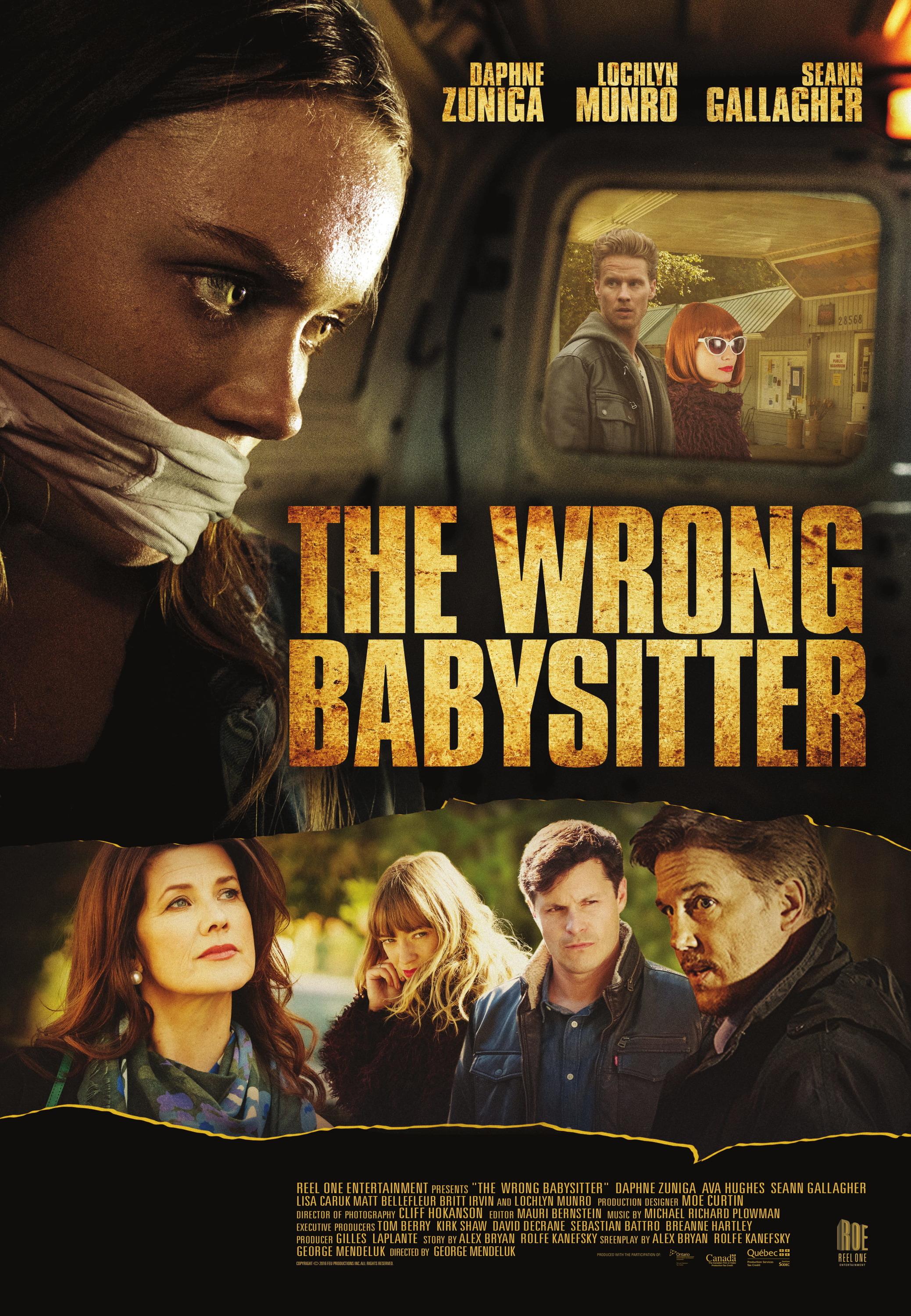 Mega Sized Movie Poster Image for The Wrong Babysitter 