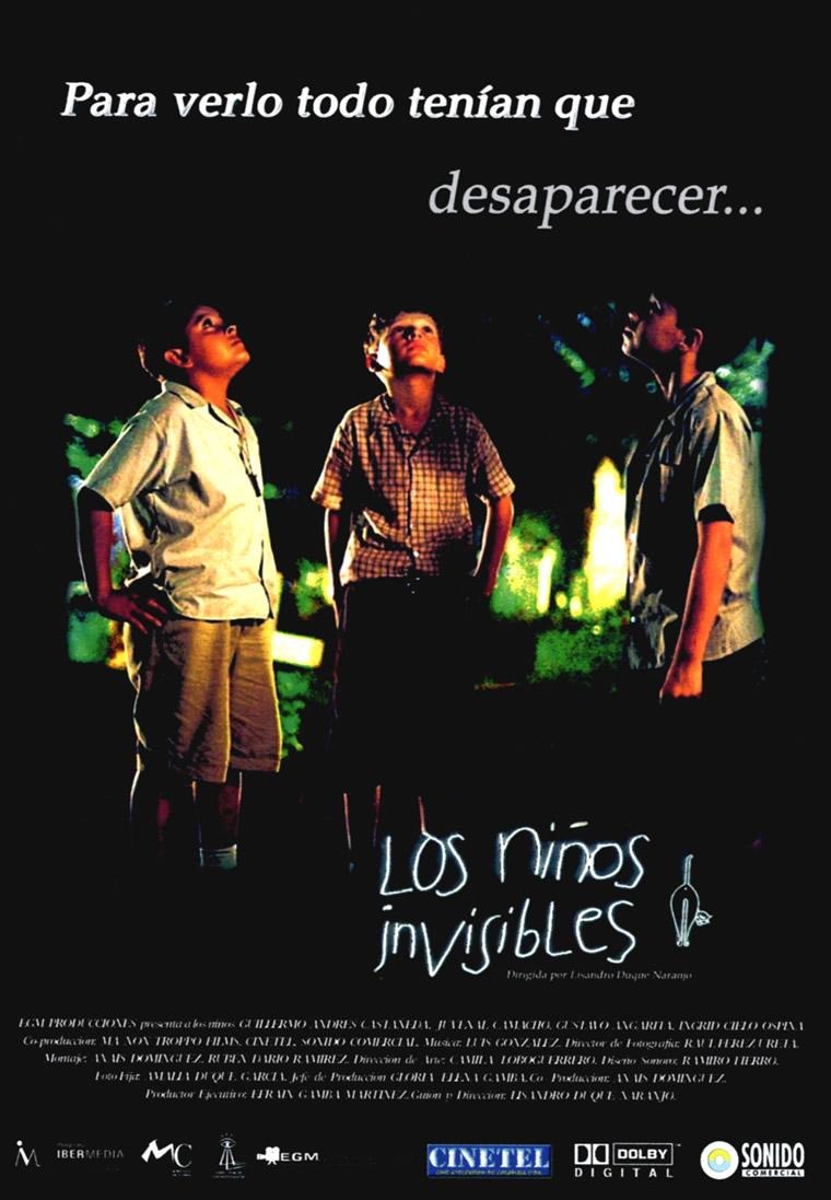 Extra Large Movie Poster Image for Los niños invisibles 