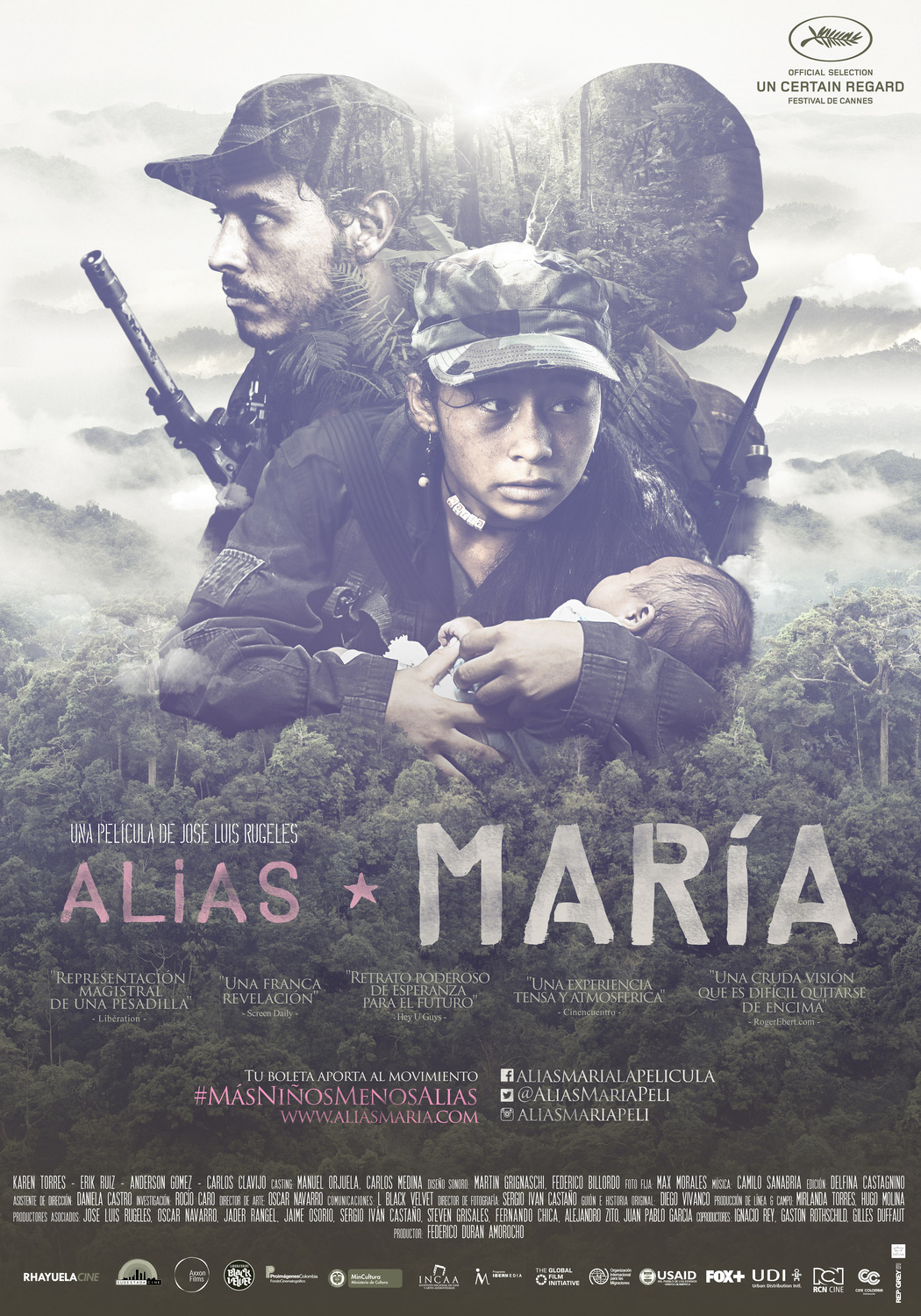 Extra Large Movie Poster Image for Alias María (#1 of 2)