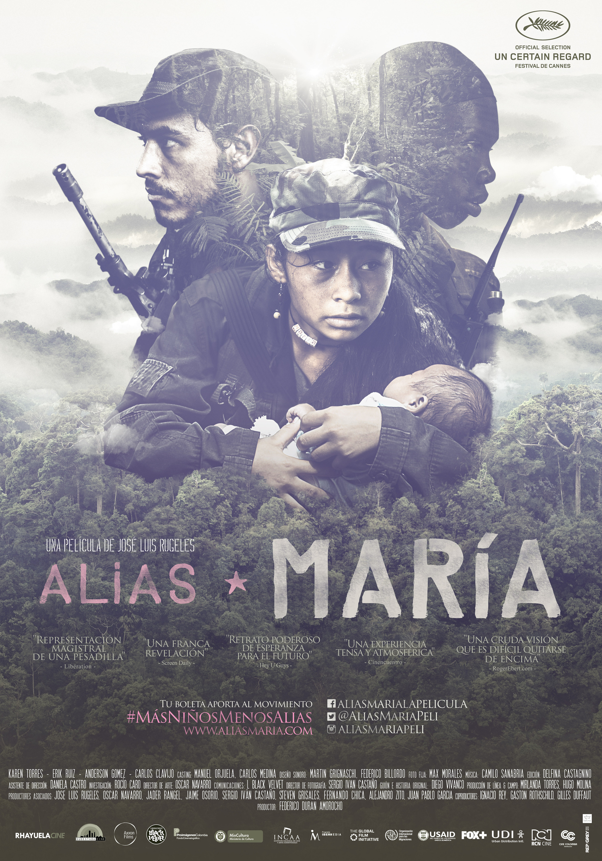 Mega Sized Movie Poster Image for Alias María (#1 of 2)