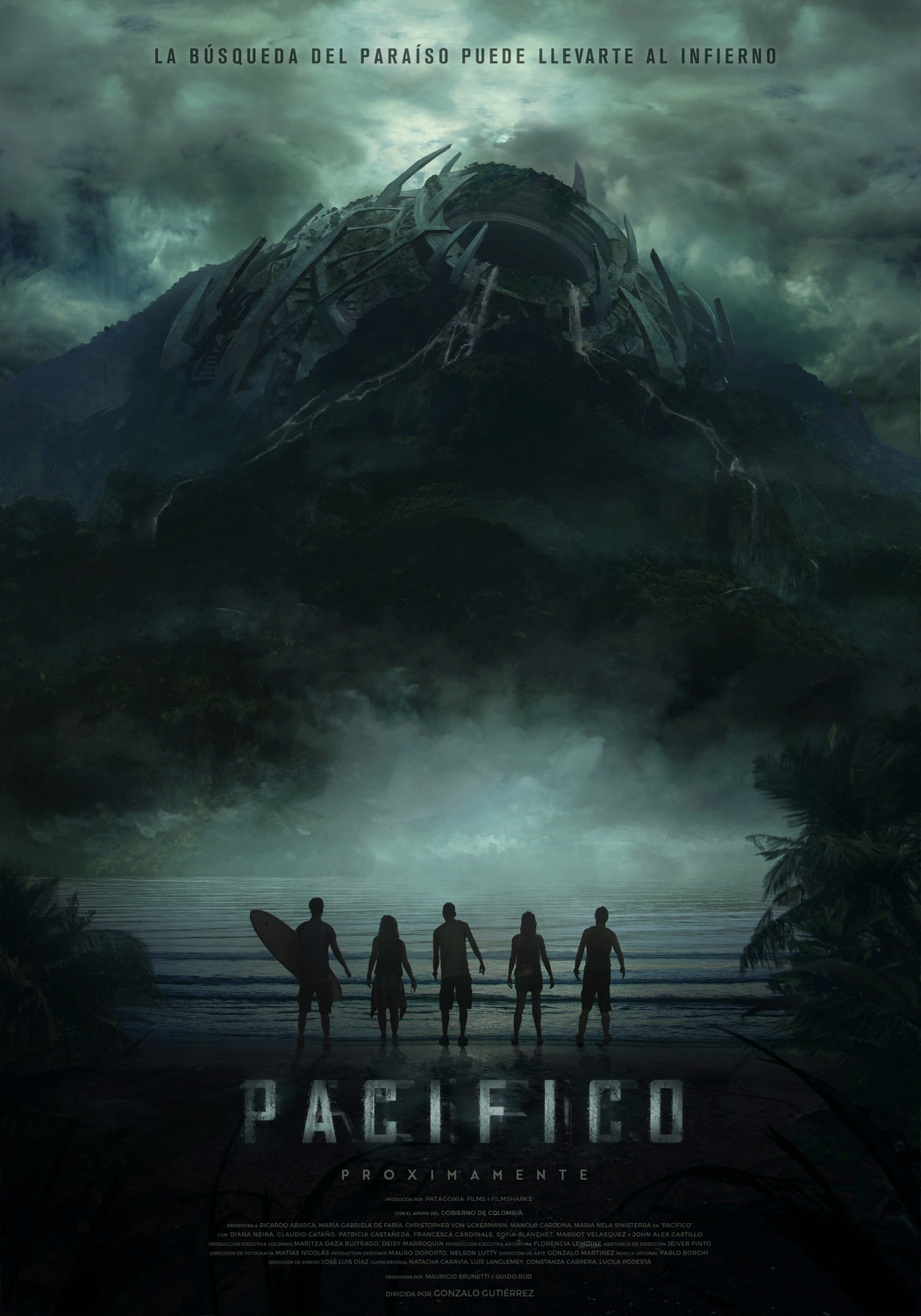 Extra Large Movie Poster Image for Pacífico (#1 of 2)