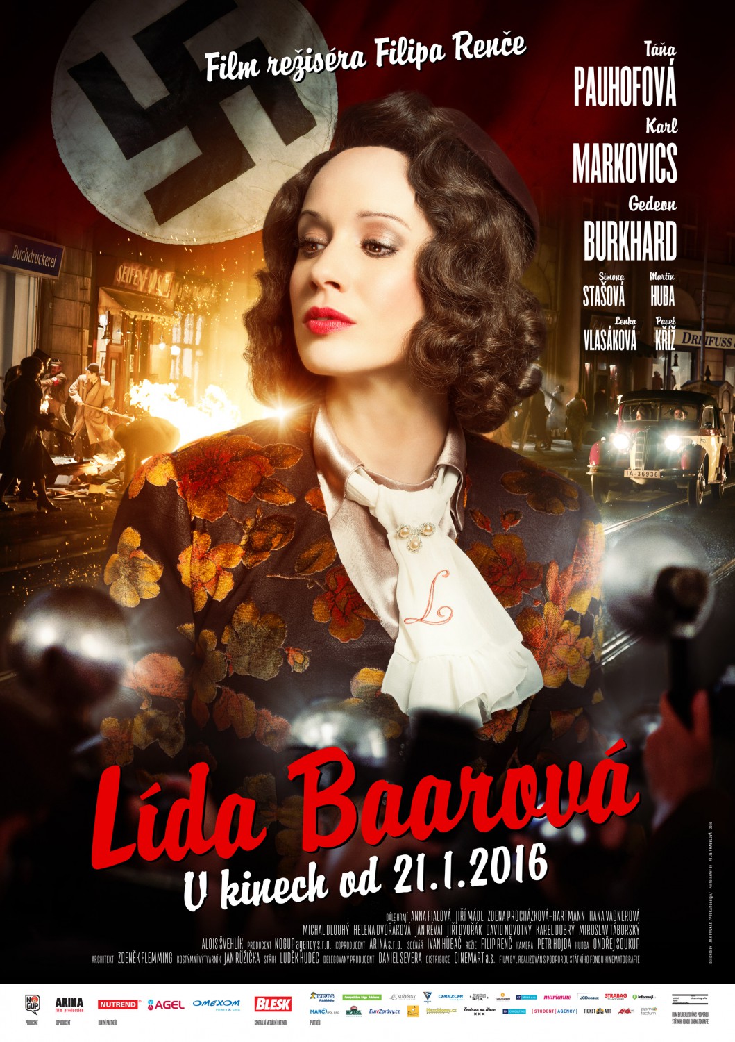 Extra Large Movie Poster Image for Lída Baarová 
