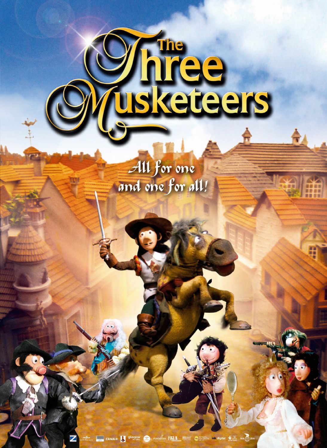 Extra Large Movie Poster Image for The Three Musketeers 
