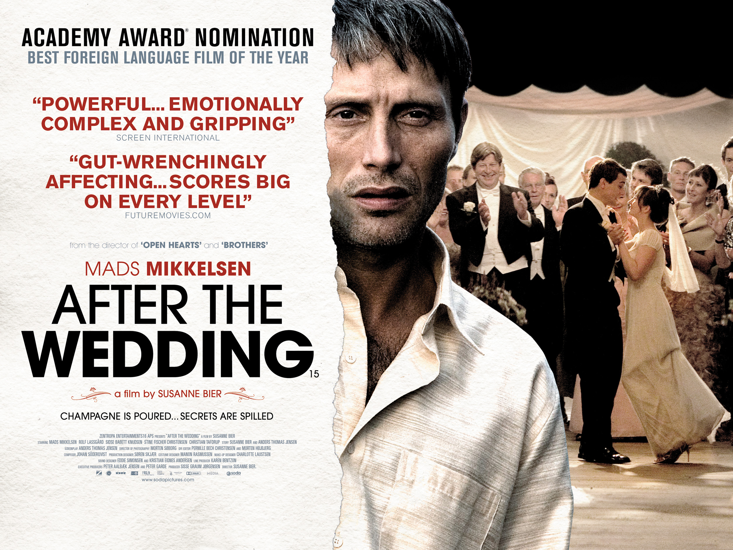 Mega Sized Movie Poster Image for Efter brylluppet (#3 of 3)