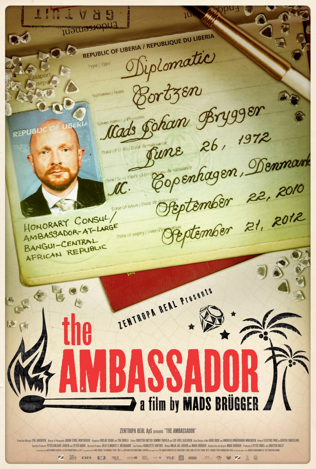 Extra Large Movie Poster Image for The Ambassador (#1 of 3)