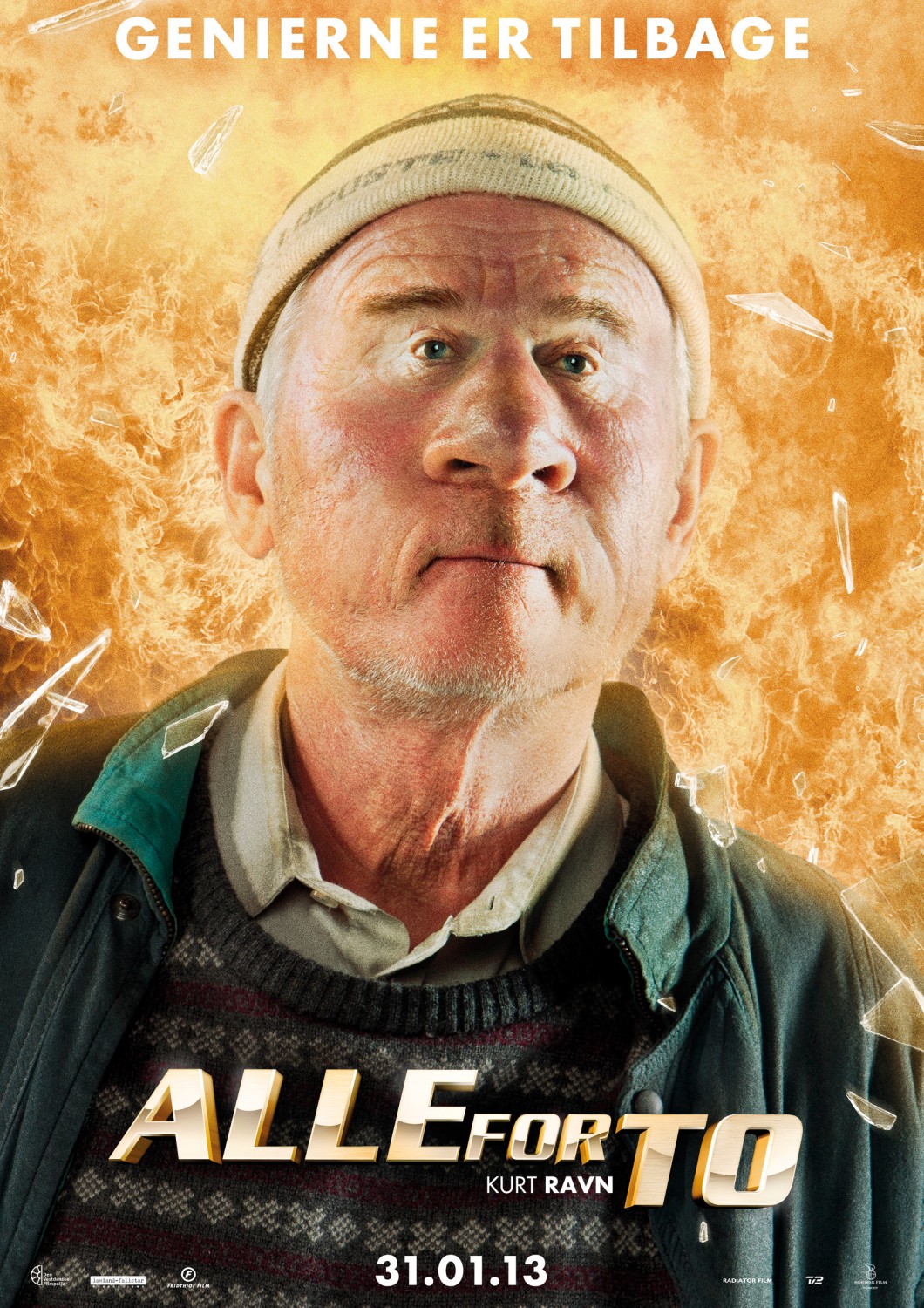Extra Large Movie Poster Image for Alle for to (#3 of 7)