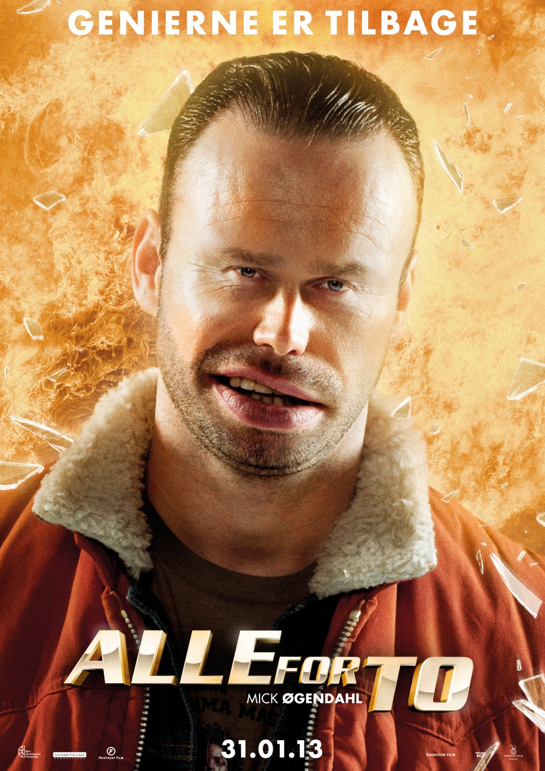 Extra Large Movie Poster Image for Alle for to (#5 of 7)