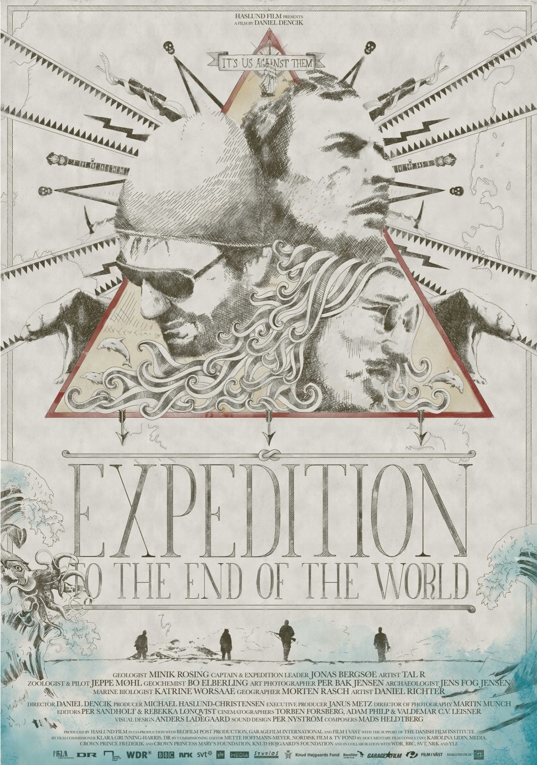 Extra Large Movie Poster Image for Ekspeditionen til verdens ende 
