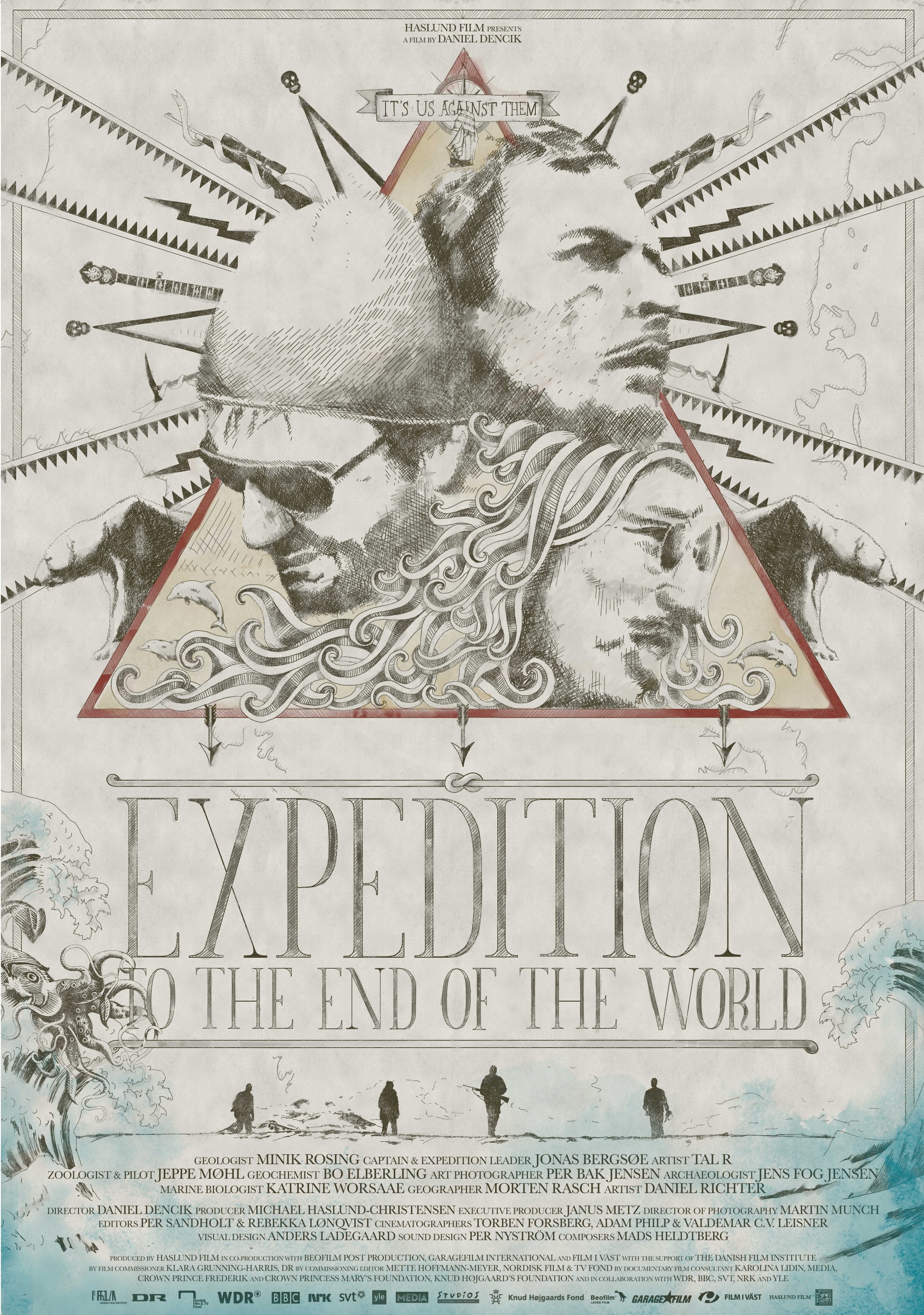 Mega Sized Movie Poster Image for Ekspeditionen til verdens ende 