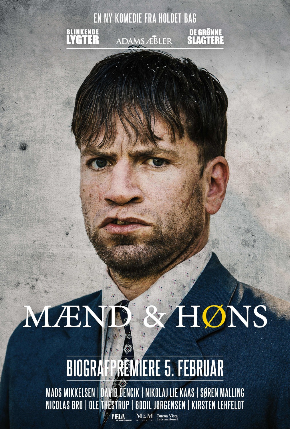 Extra Large Movie Poster Image for Mænd & høns (#4 of 8)