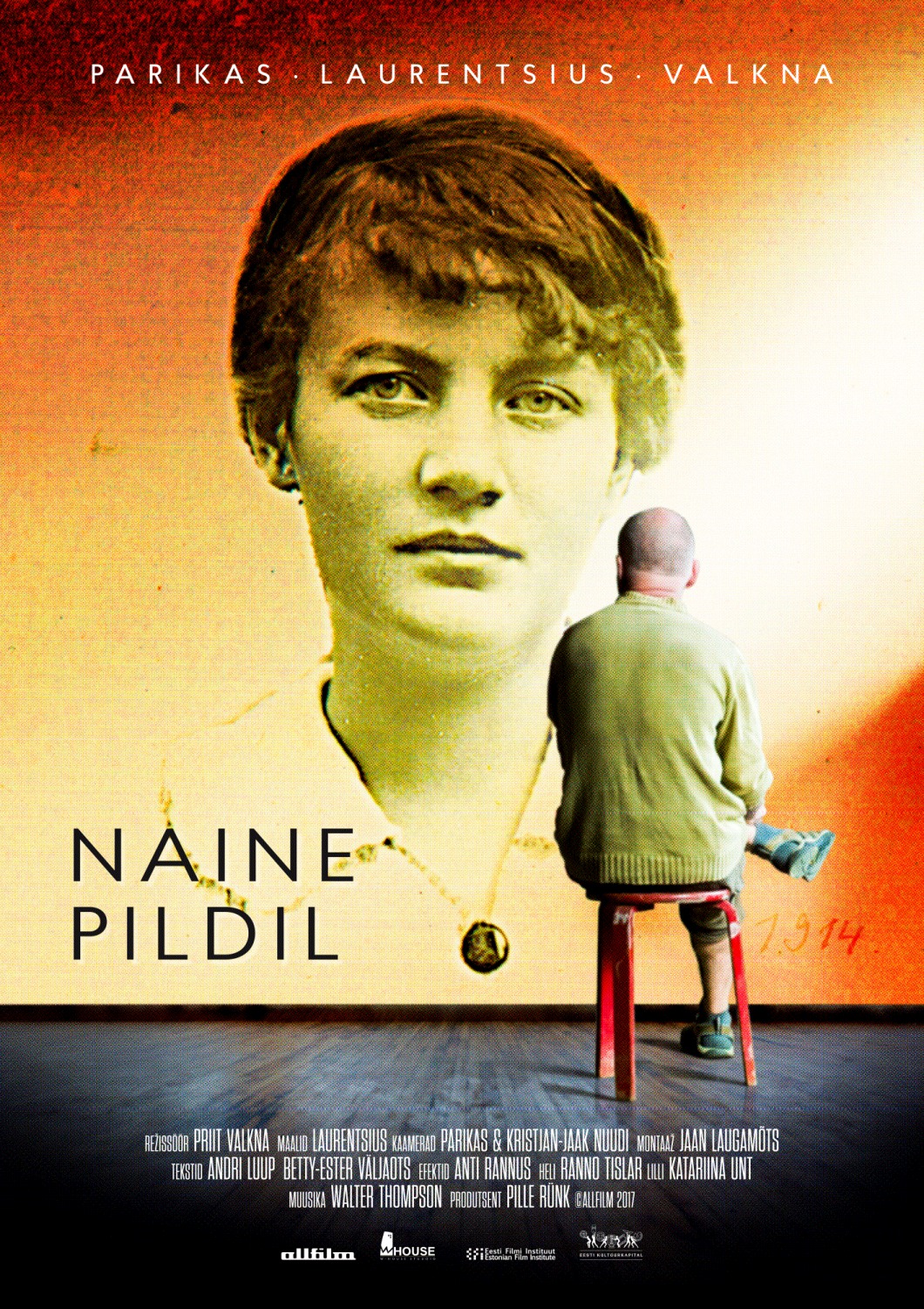 Extra Large Movie Poster Image for Naine pildil 