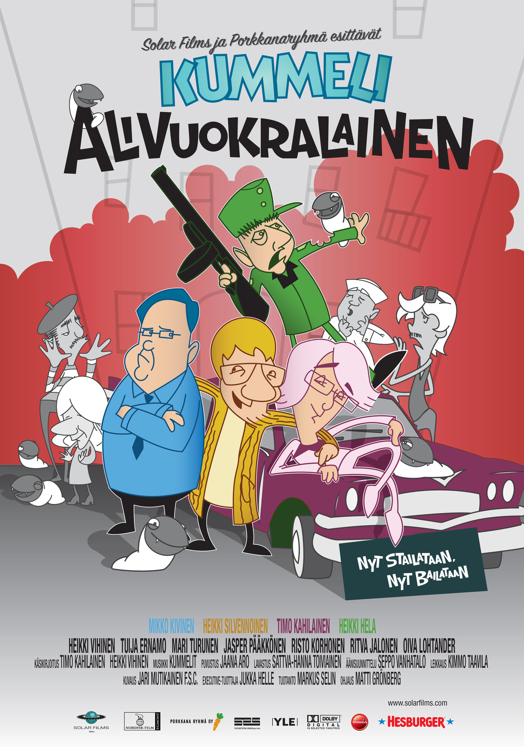 Extra Large Movie Poster Image for Kummeli Alivuokralainen 