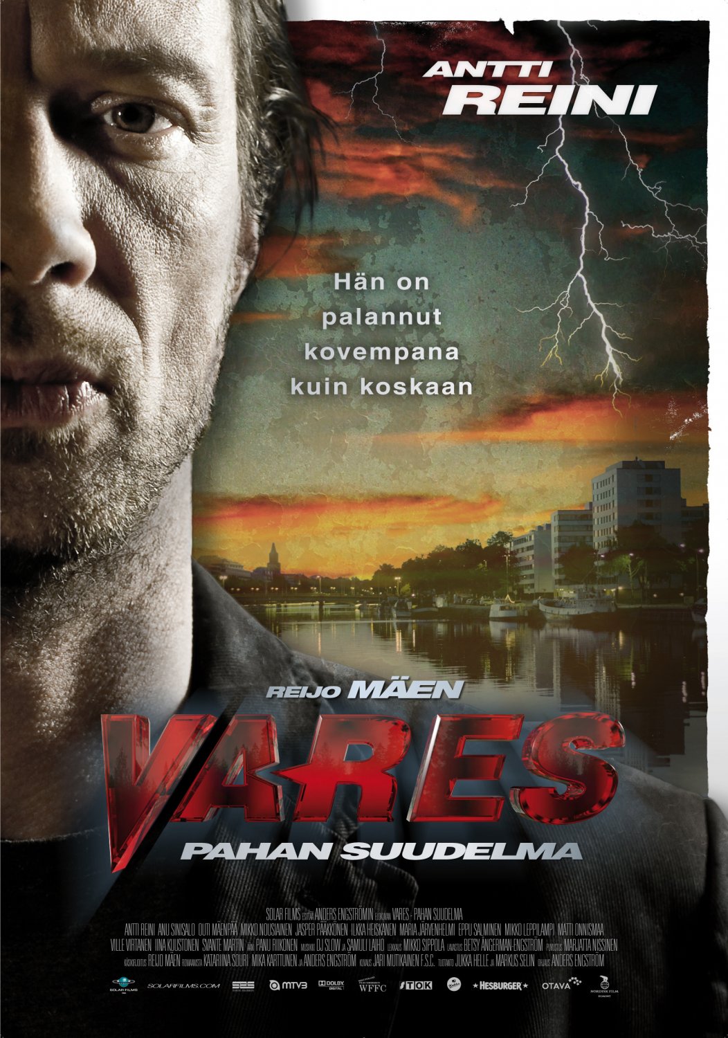 Extra Large Movie Poster Image for Vares: Pahan suudelma 