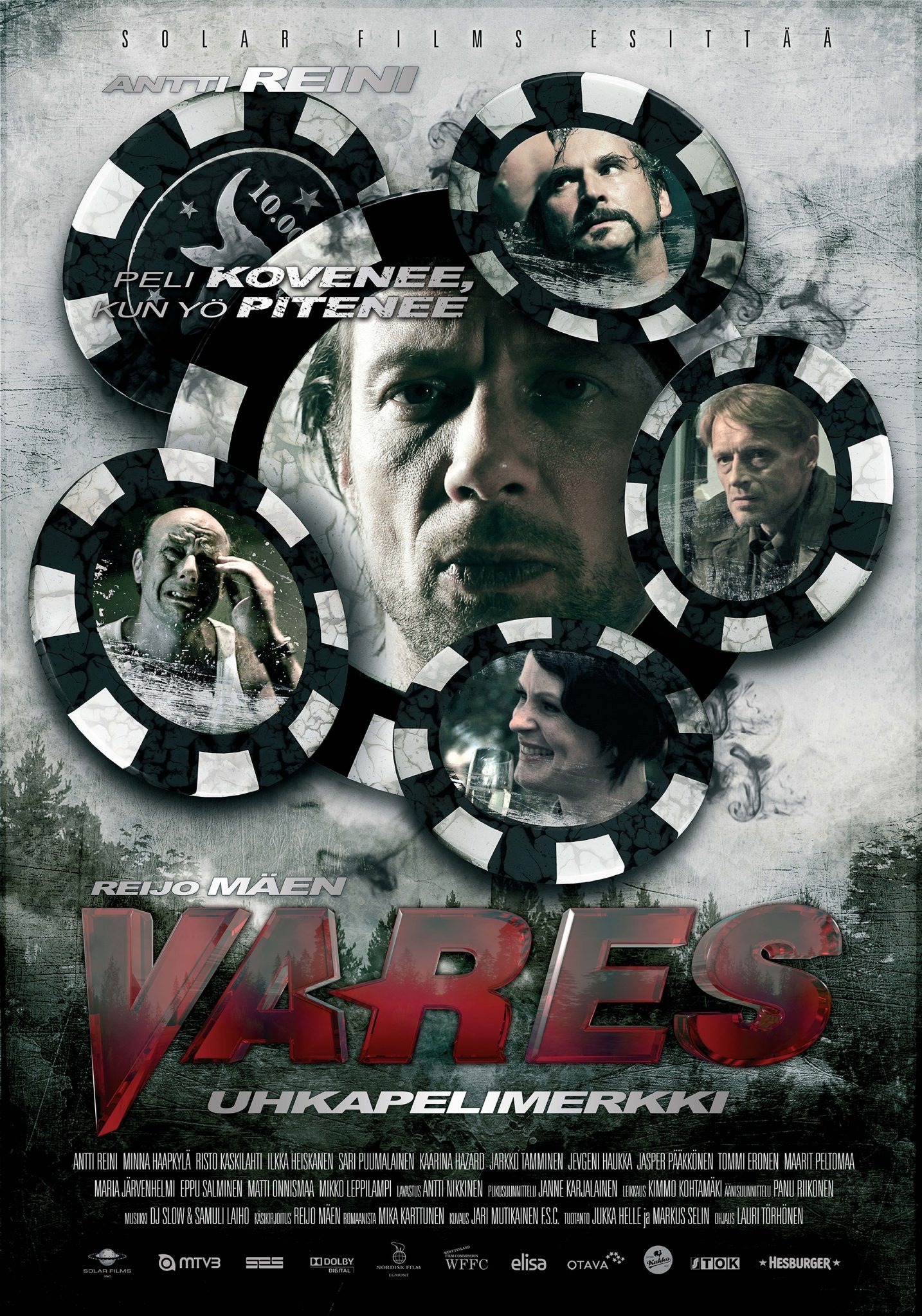 Mega Sized Movie Poster Image for Vares - Uhkapelimerkki 