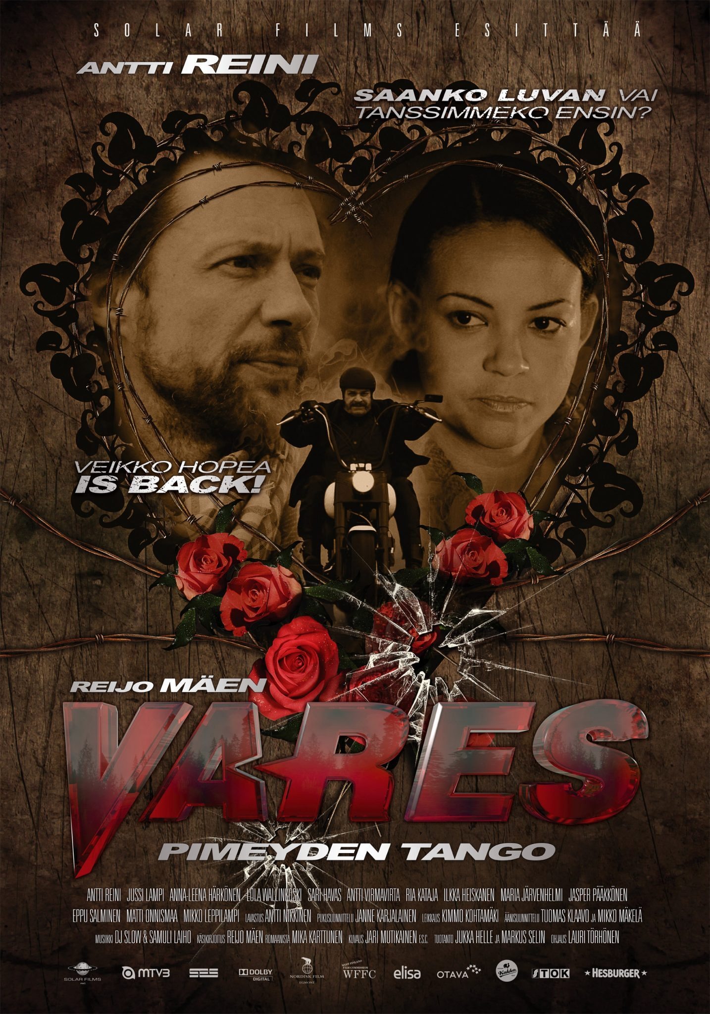 Mega Sized Movie Poster Image for Vares - Pimeyden tango 