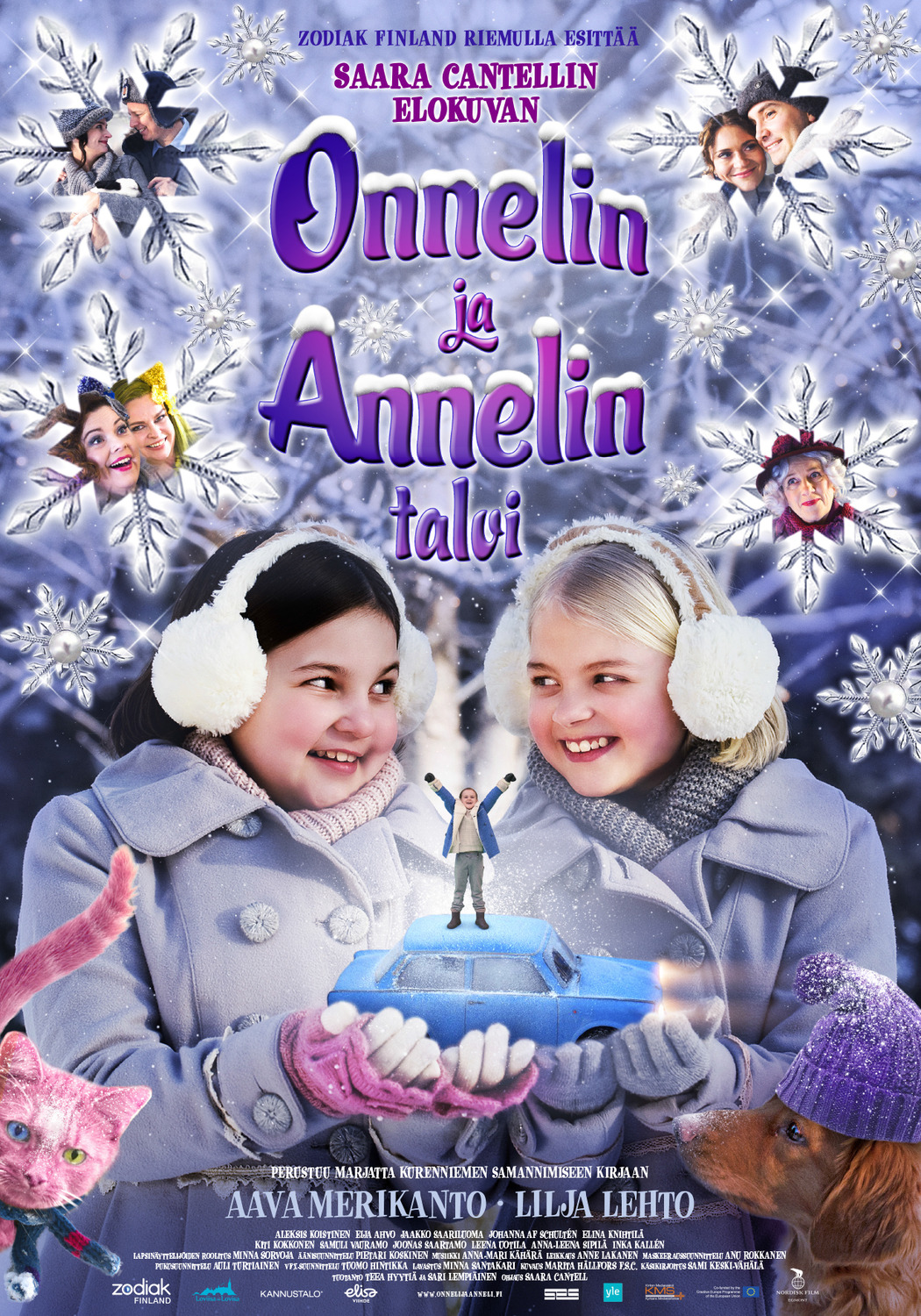 Extra Large Movie Poster Image for Onnelin ja Annelin talvi 
