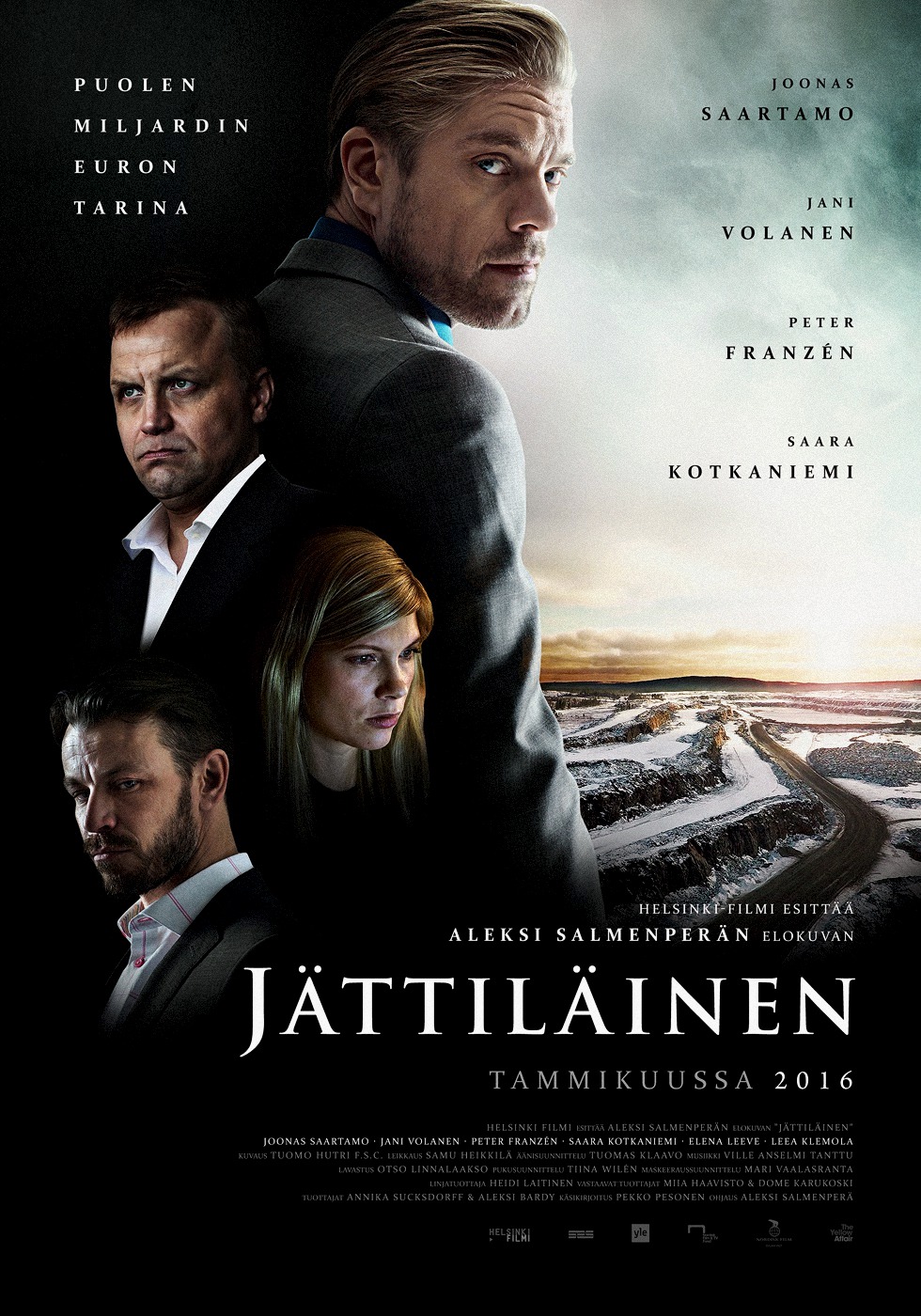 Extra Large Movie Poster Image for Jättiläinen 