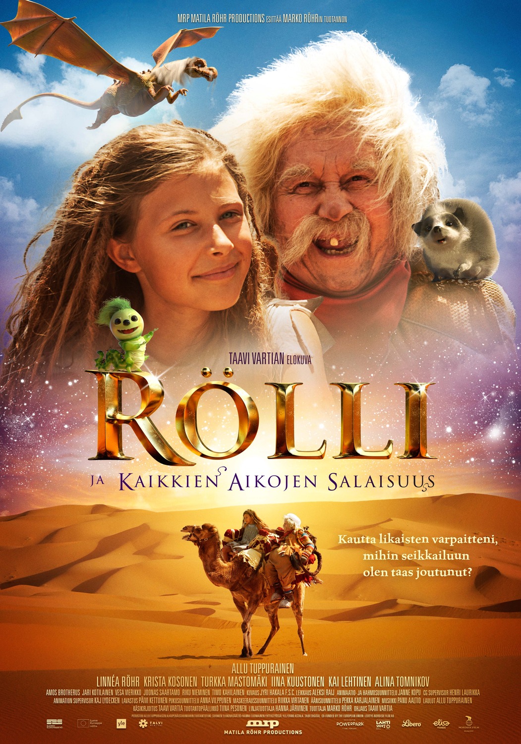 Extra Large Movie Poster Image for Rölli ja kaikkien aikojen salaisuus 