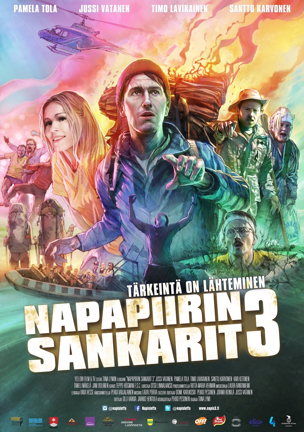 Extra Large Movie Poster Image for Napapiirin sankarit 3 (#2 of 2)