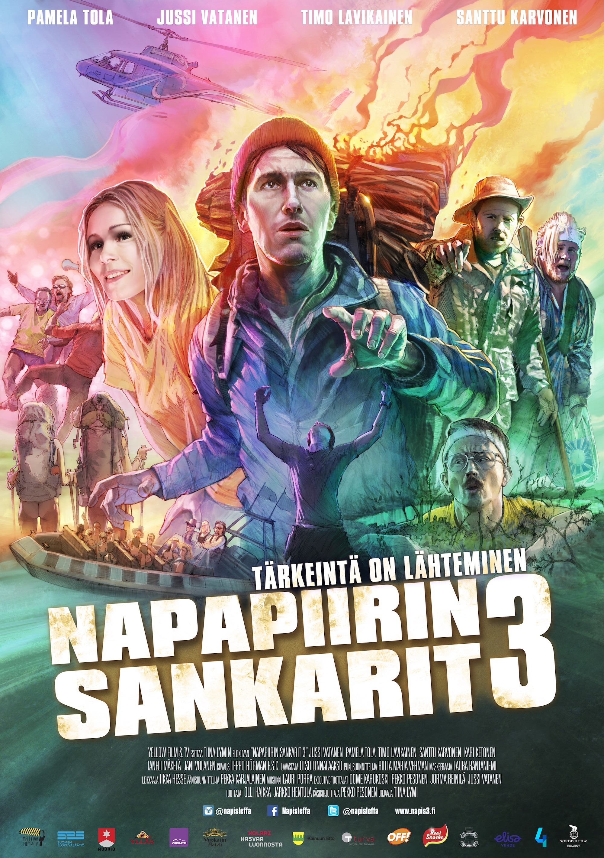 Mega Sized Movie Poster Image for Napapiirin sankarit 3 (#2 of 2)