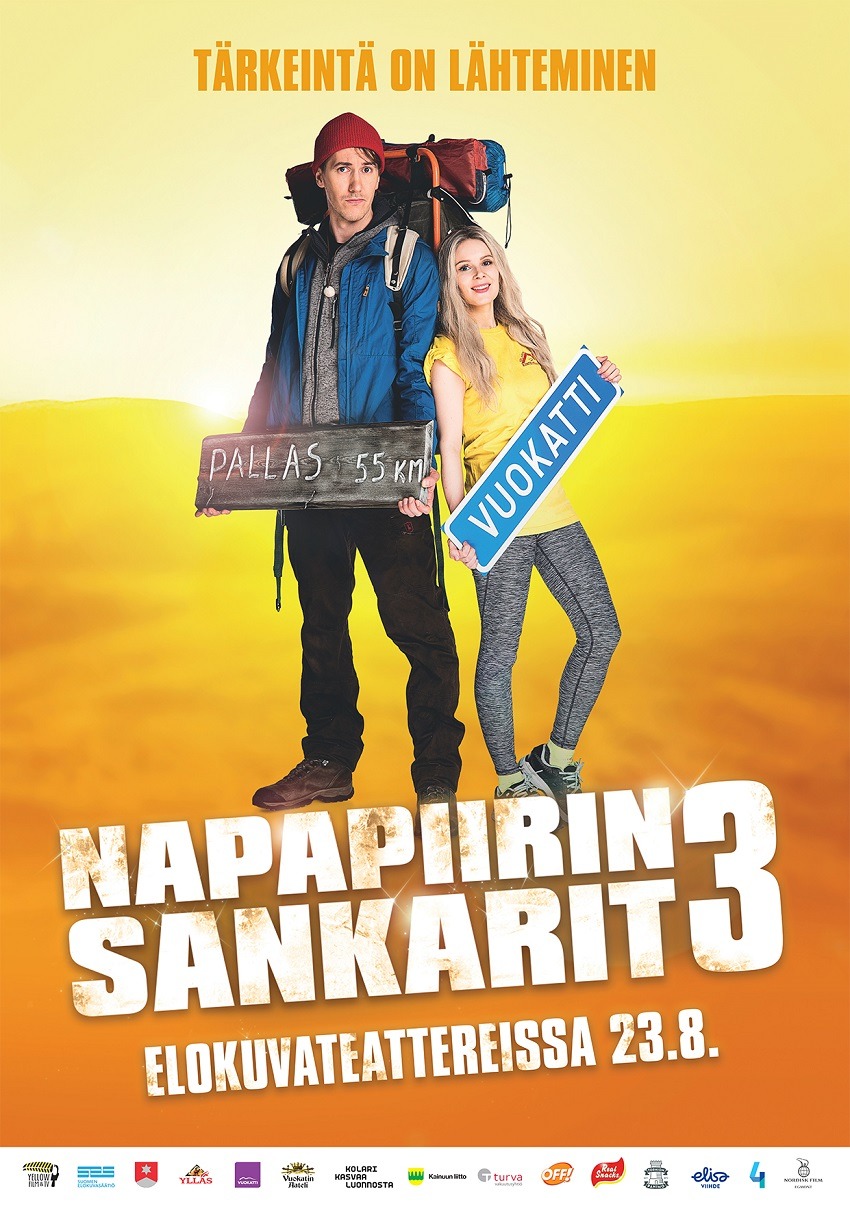 Extra Large Movie Poster Image for Napapiirin sankarit 3 (#1 of 2)