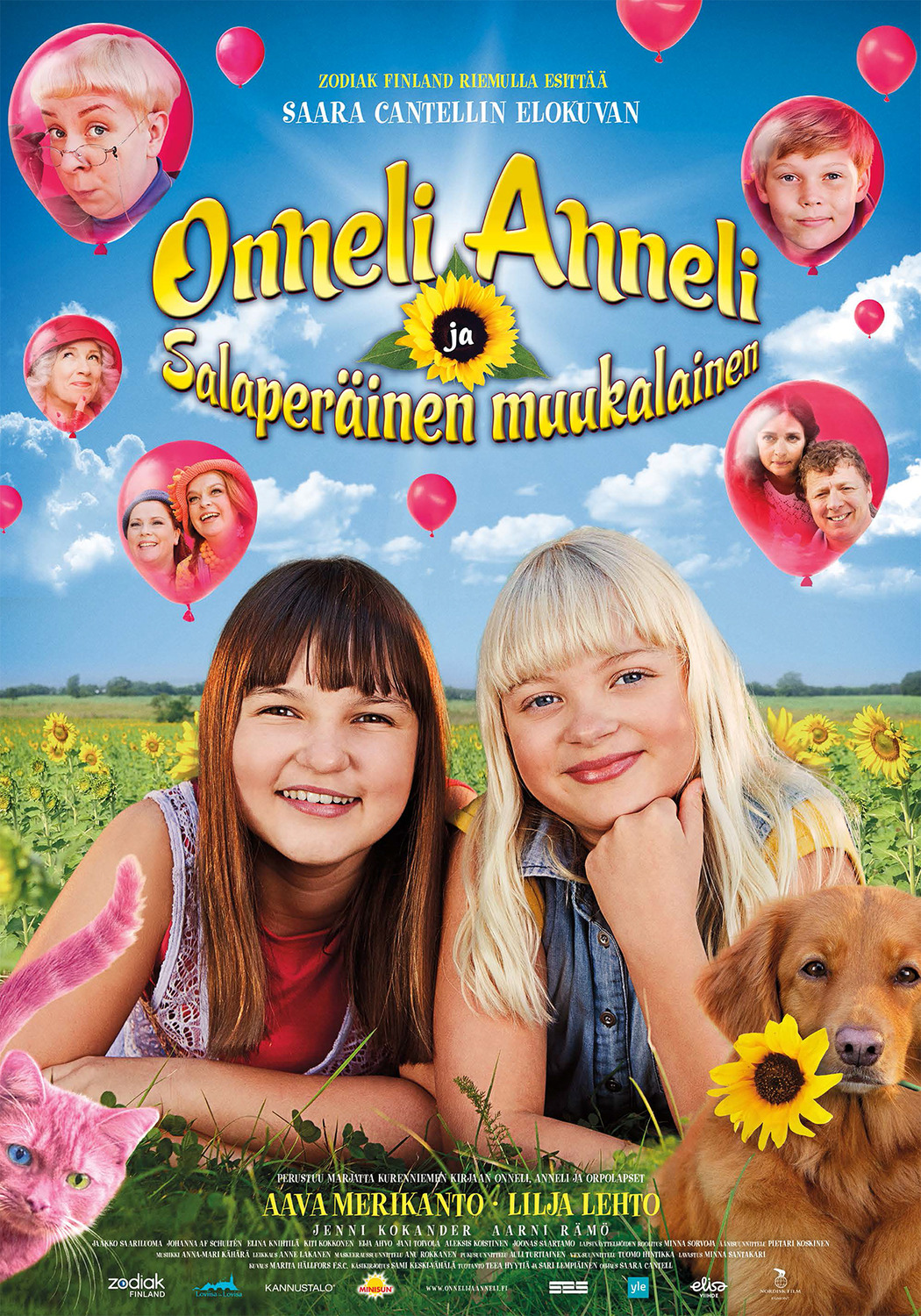 Extra Large Movie Poster Image for Onneli, Anneli ja Salaperäinen muukalainen 
