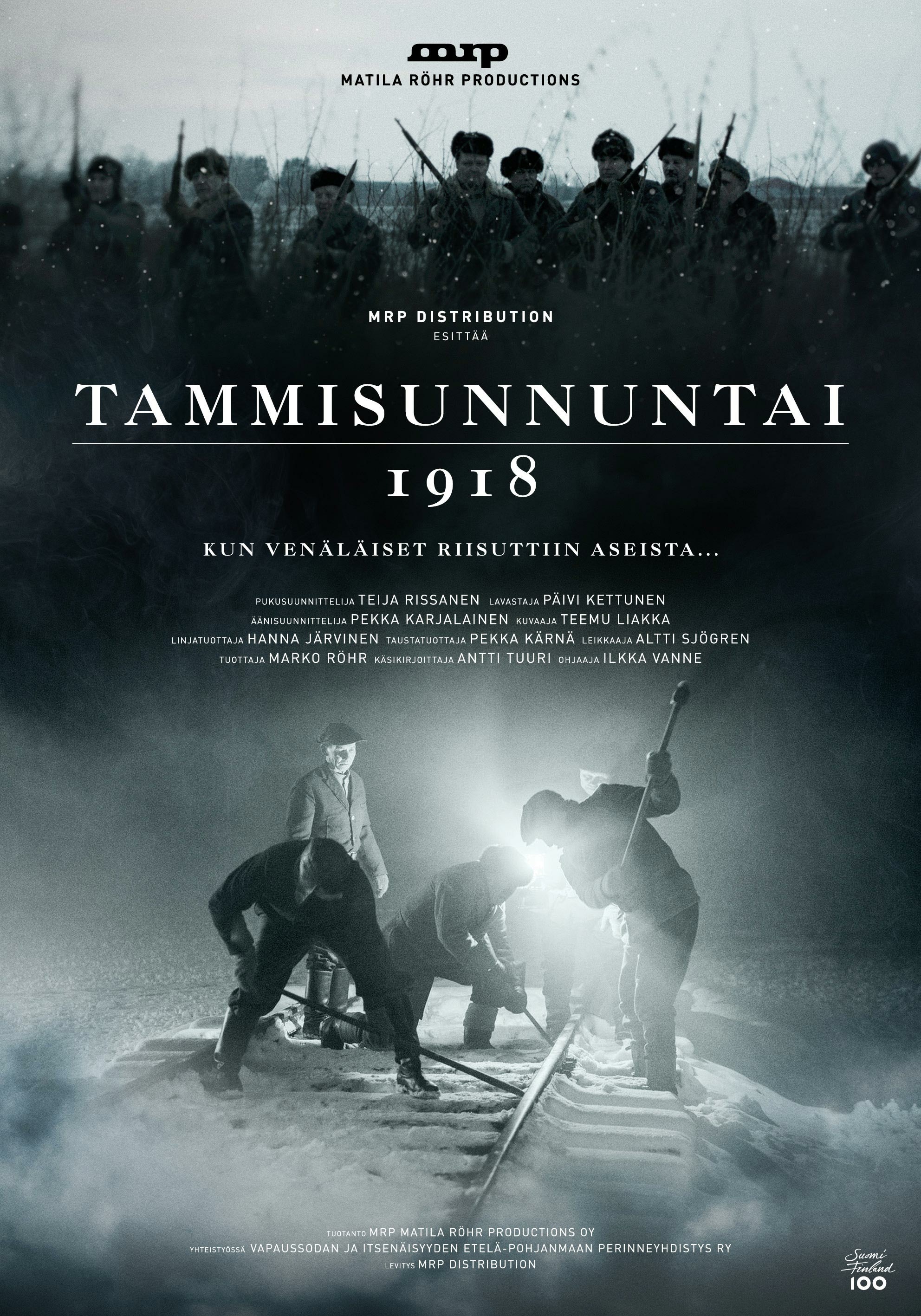 Mega Sized Movie Poster Image for Tammisunnuntai 1918 