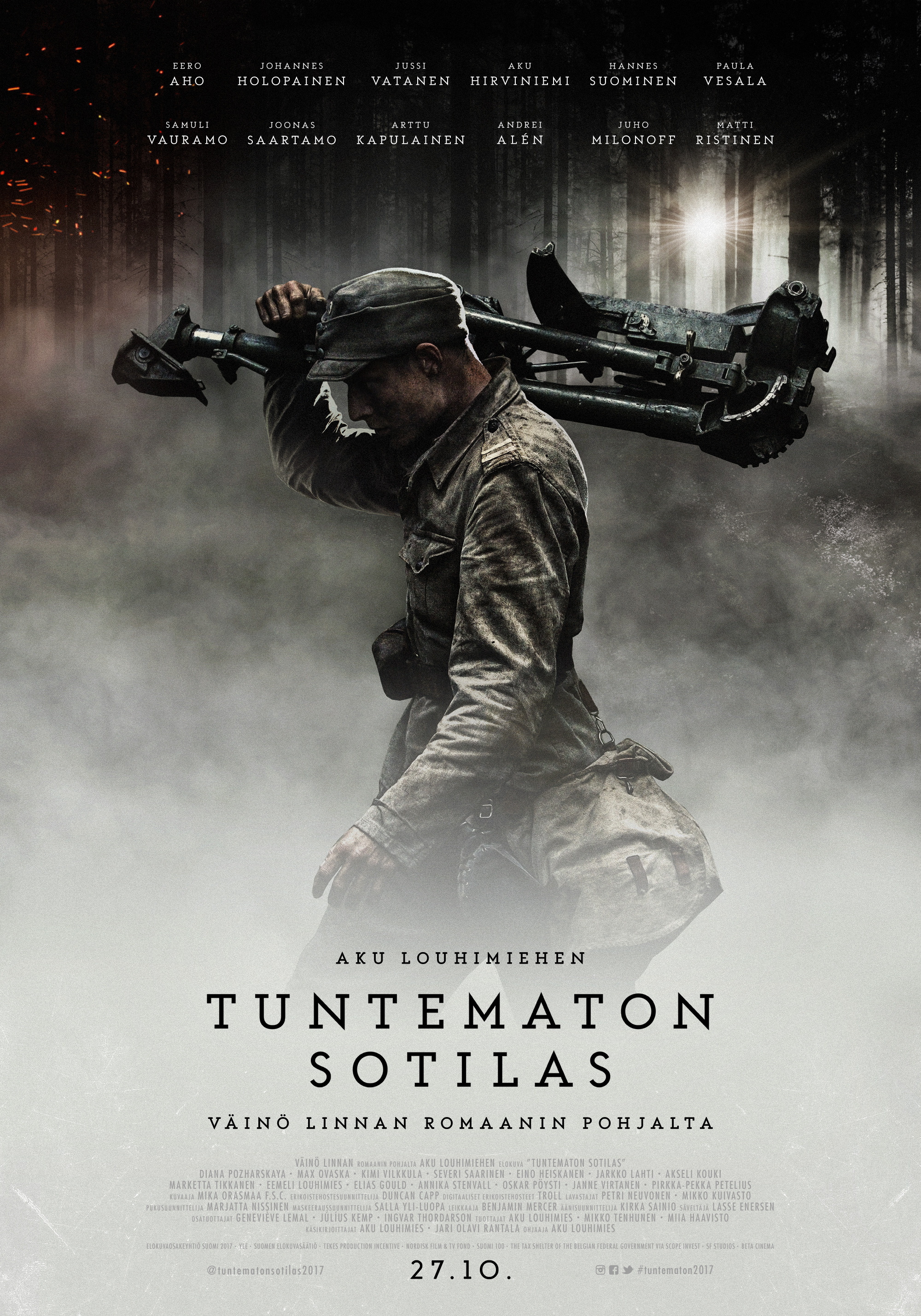 Mega Sized Movie Poster Image for Tuntematon sotilas (#1 of 2)