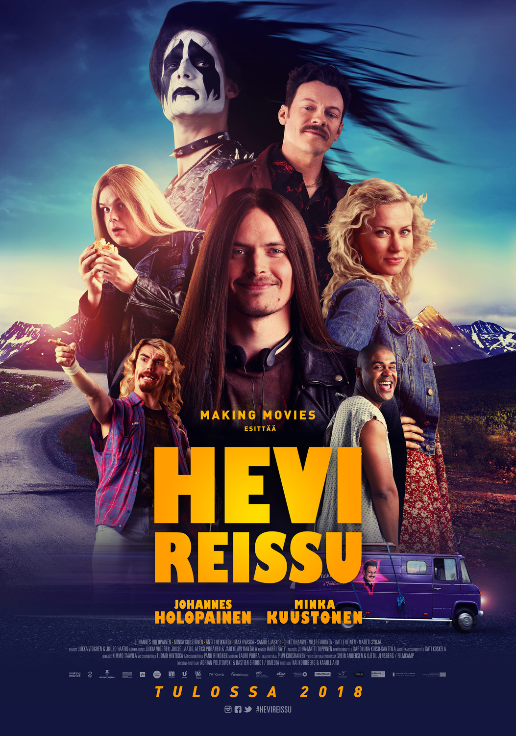 Extra Large Movie Poster Image for Hevi reissu 