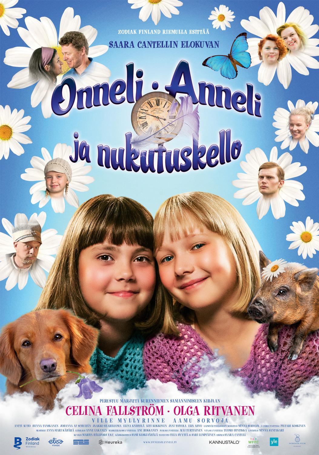 Extra Large Movie Poster Image for Onneli, Anneli ja nukutuskello 