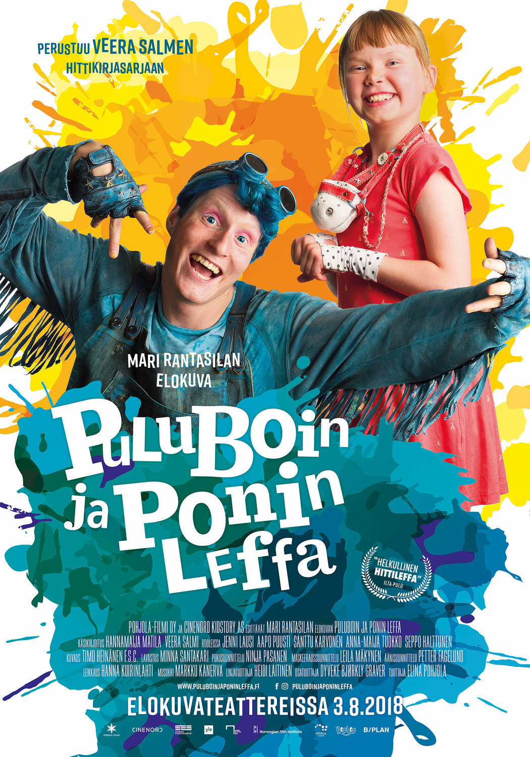 Extra Large Movie Poster Image for Puluboin ja Ponin leffa 