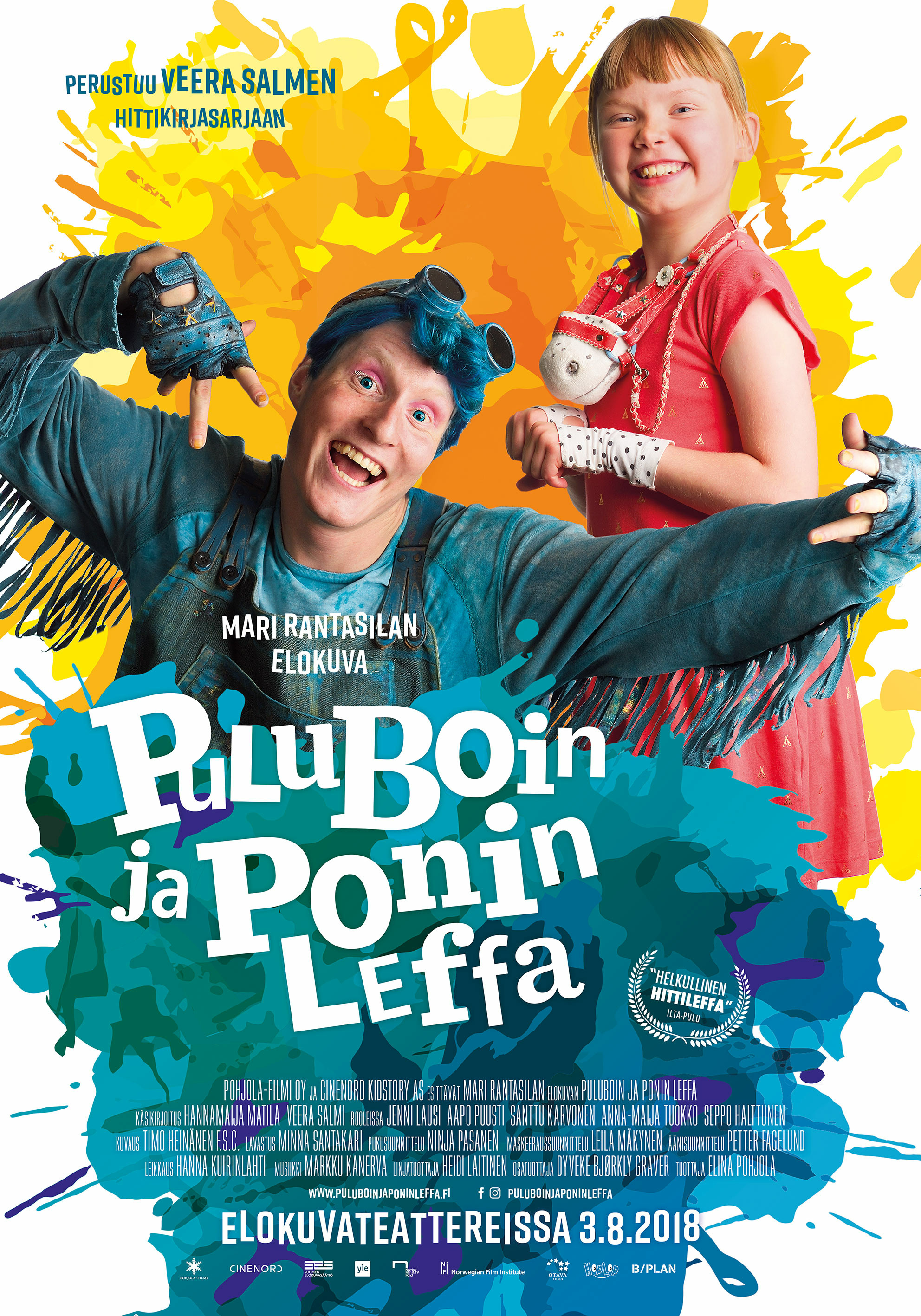 Mega Sized Movie Poster Image for Puluboin ja Ponin leffa 
