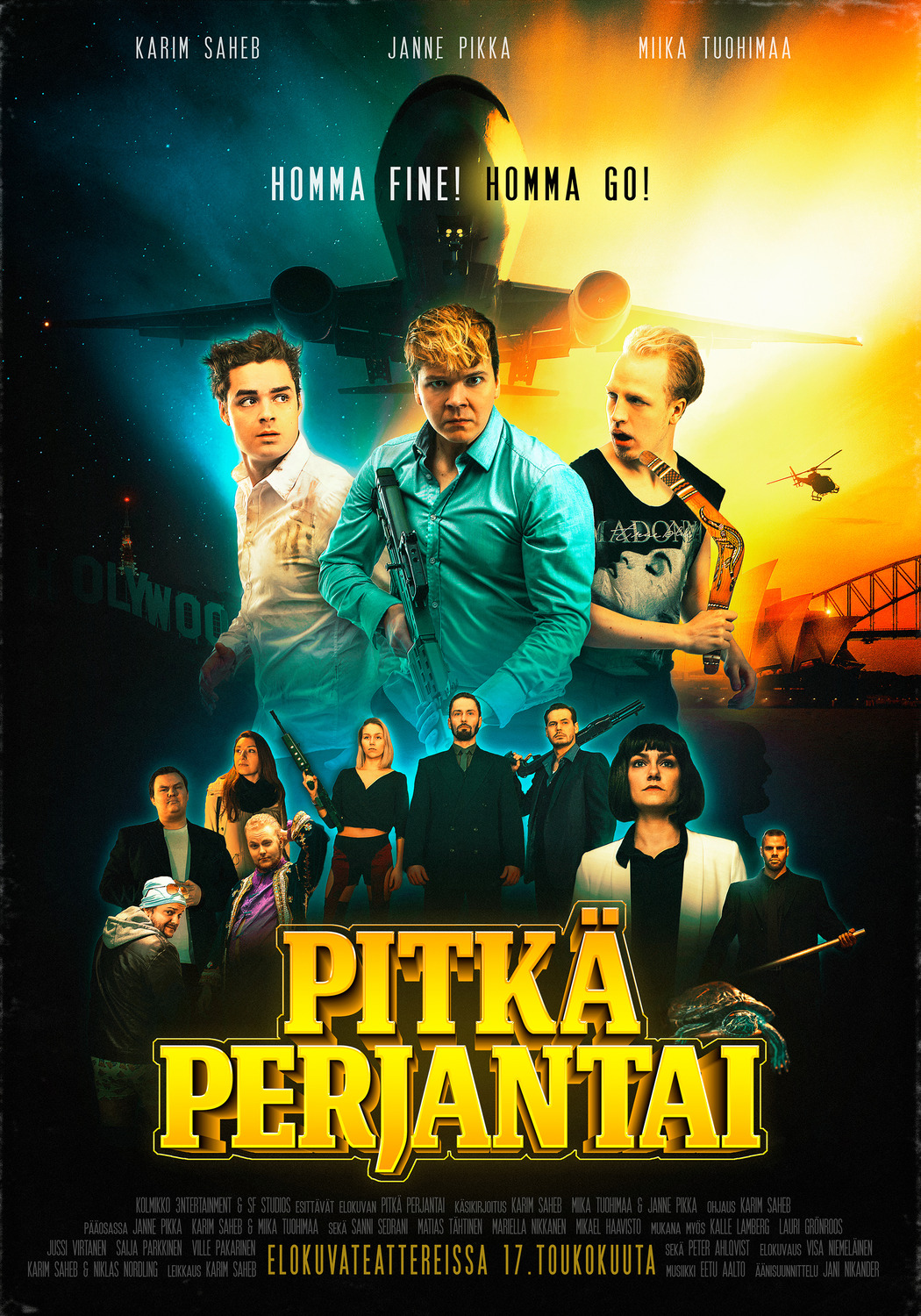Extra Large Movie Poster Image for Pitkä Perjantai 