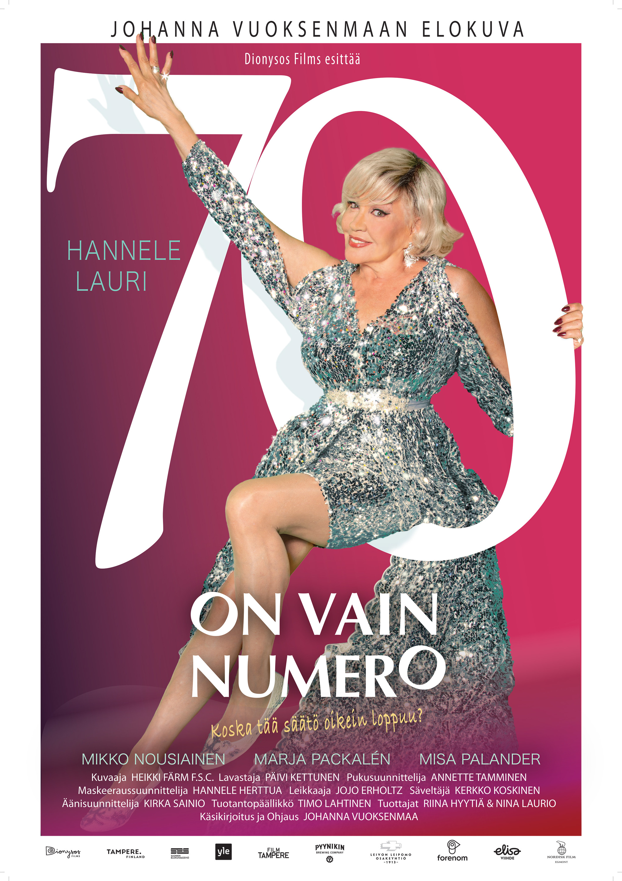 Mega Sized Movie Poster Image for 70 on vain numero 